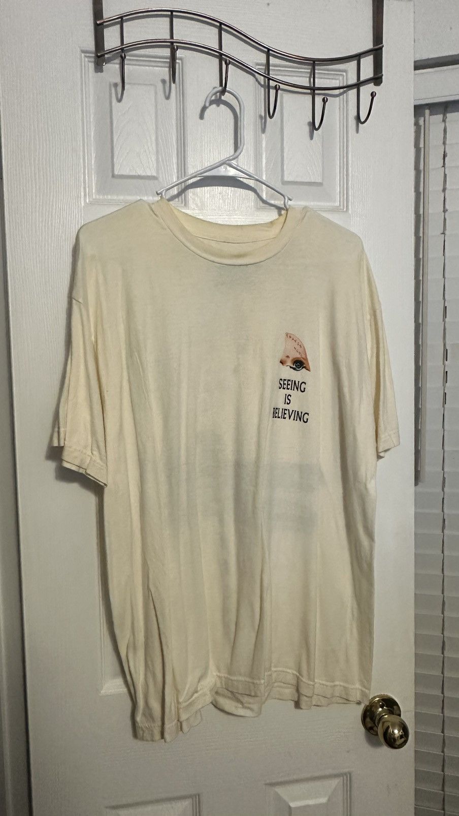 Travis Scott Travis Scott Seeing is believing shirt Size US XL / EU 56 / 4 - 1 Thumbnail