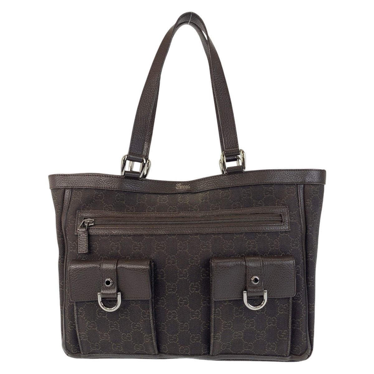 Gucci Gucci Gucci Abbey GG Canvas 2way tote bag Canvas Shoulder Bag 268639 DUTY FREE for USA Size ONE SIZE - 1 Thumbnail