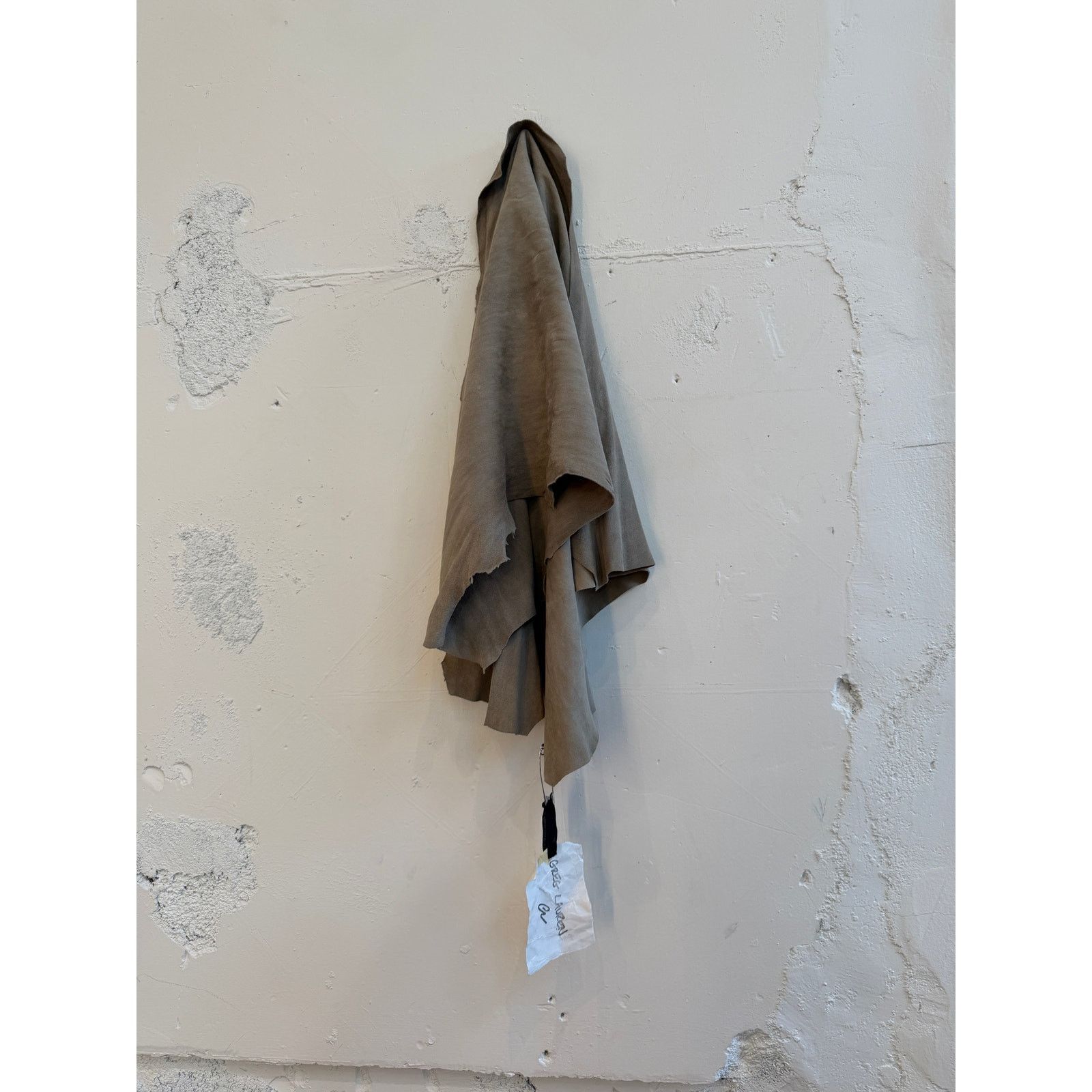 Greg Lauren SAMPLE Leather Hide Scarf