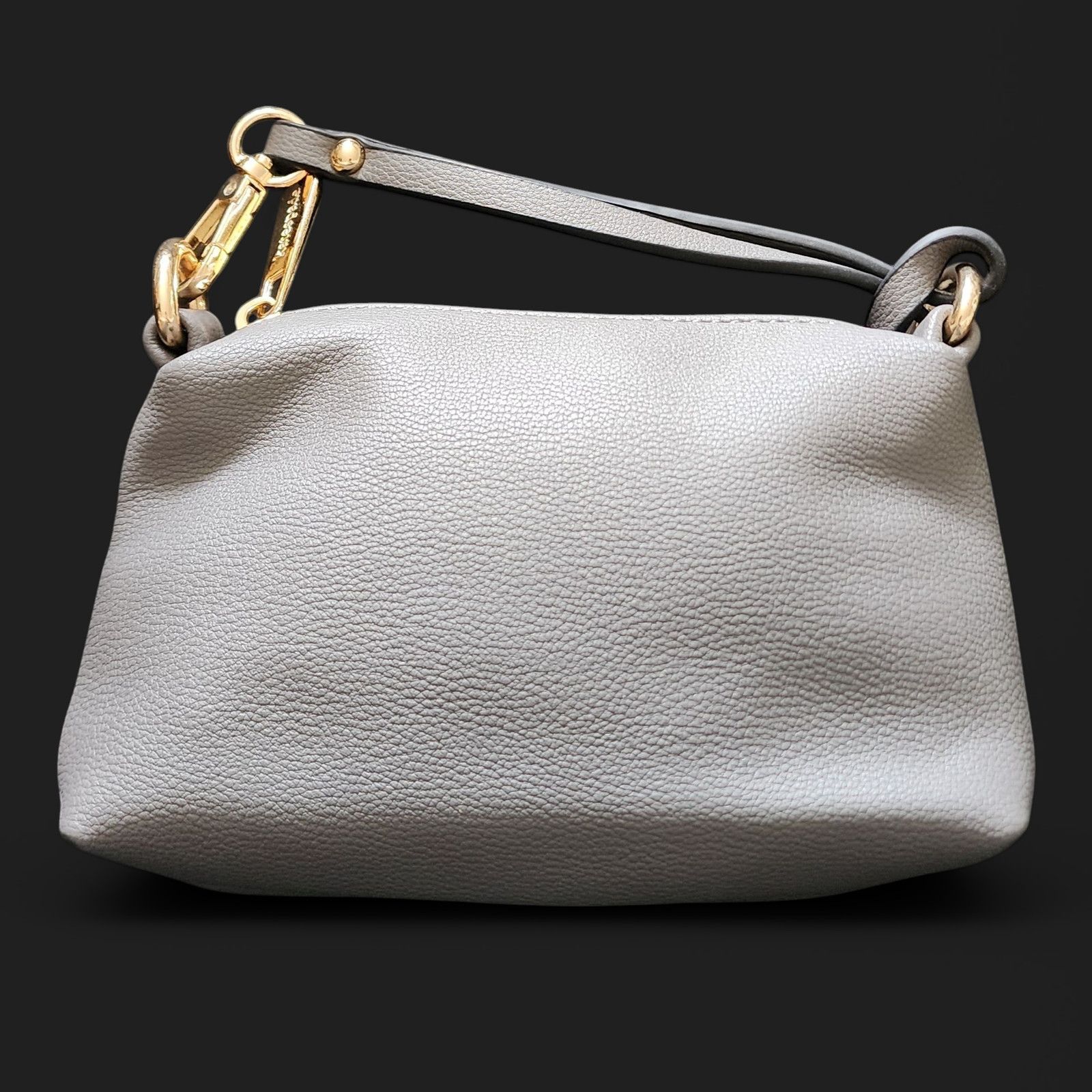 Kate Spade Kate Spade gray faux leather mini bag wristlet clutch Size ONE SIZE - 2 Thumbnail