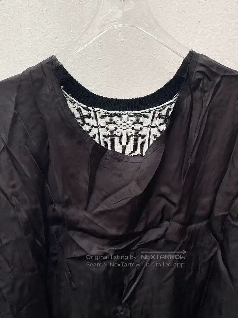Comme des Garcons Comme Des Garcons Snowflake Patchwork Sweater Size S / US 4 / IT 40 - 8 Thumbnail