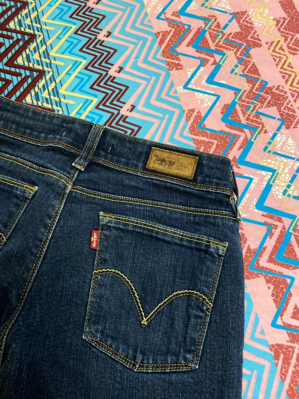 Levi's × Vintage Crazy Faded Washed Larkee Denim Jeans Size 30" / US 8 / IT 44 - 10 Thumbnail