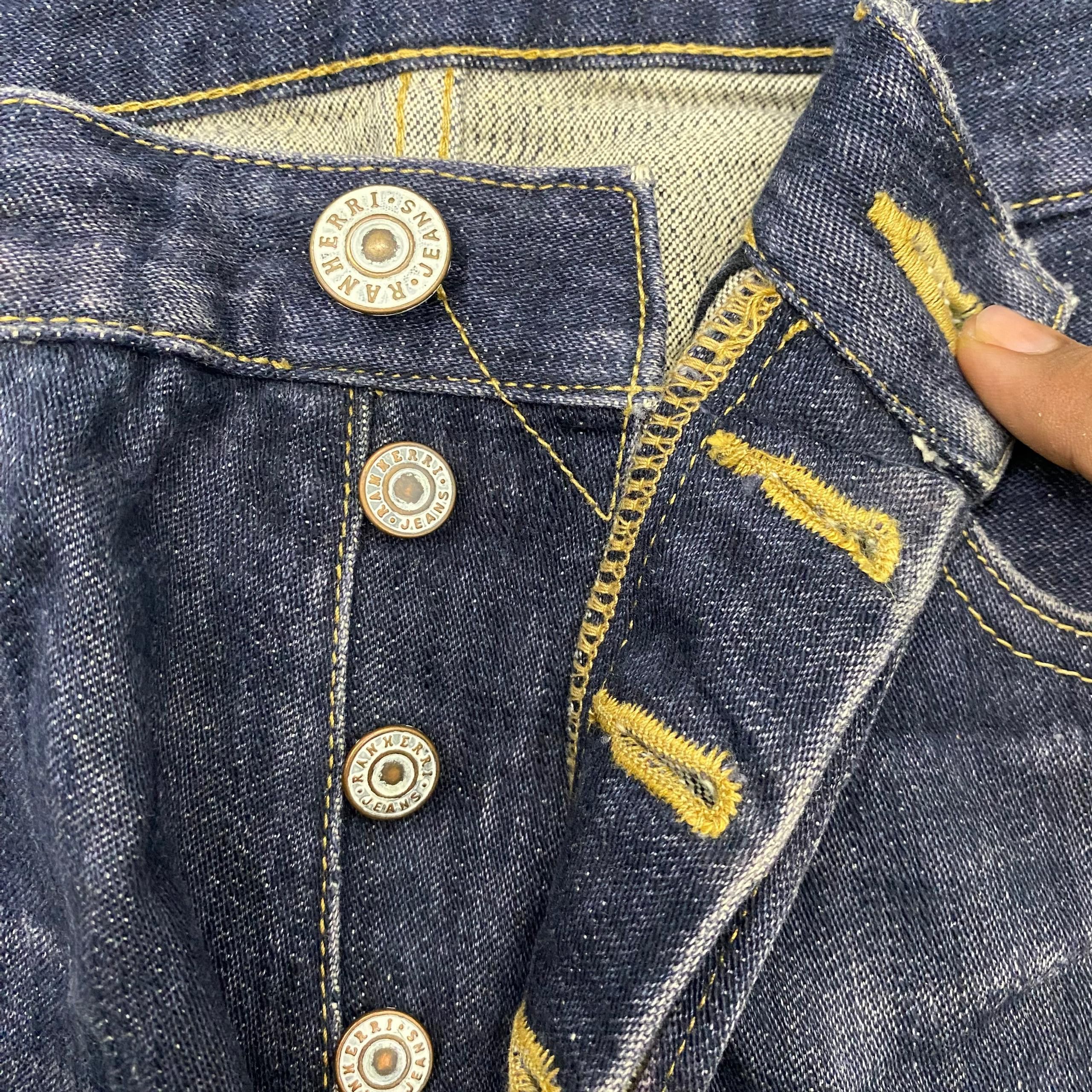If Six Was Nine 💥Best Offer💥Vintage Ranheri Japanese Brand Denim Size US 34 / EU 50 - 11 Thumbnail