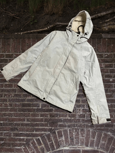 Vintage Columbia Hooded Packable Rain Jacket Coat Blue