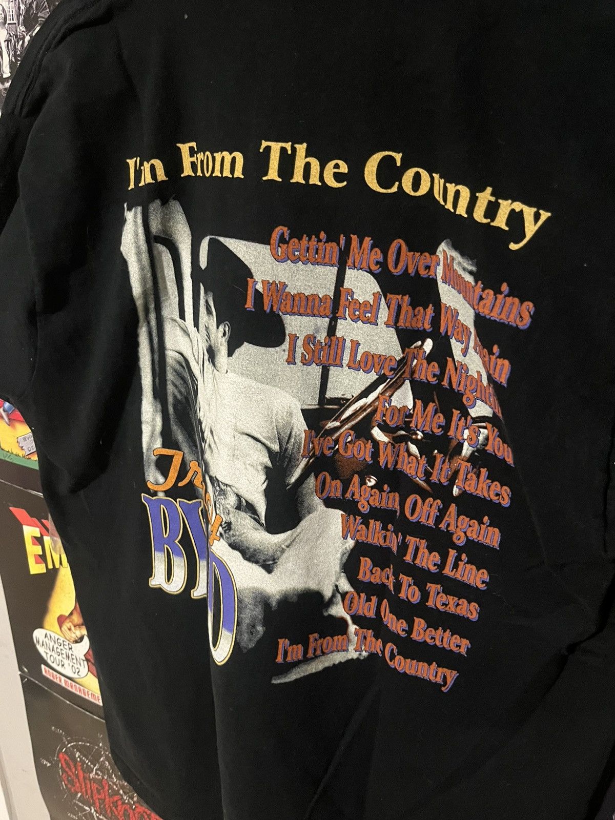 Fruit Of The Loom Vintage 2000’s Country Tracy Bird double sided Band Tee shir Size US XL / EU 56 / 4 - 8 Thumbnail