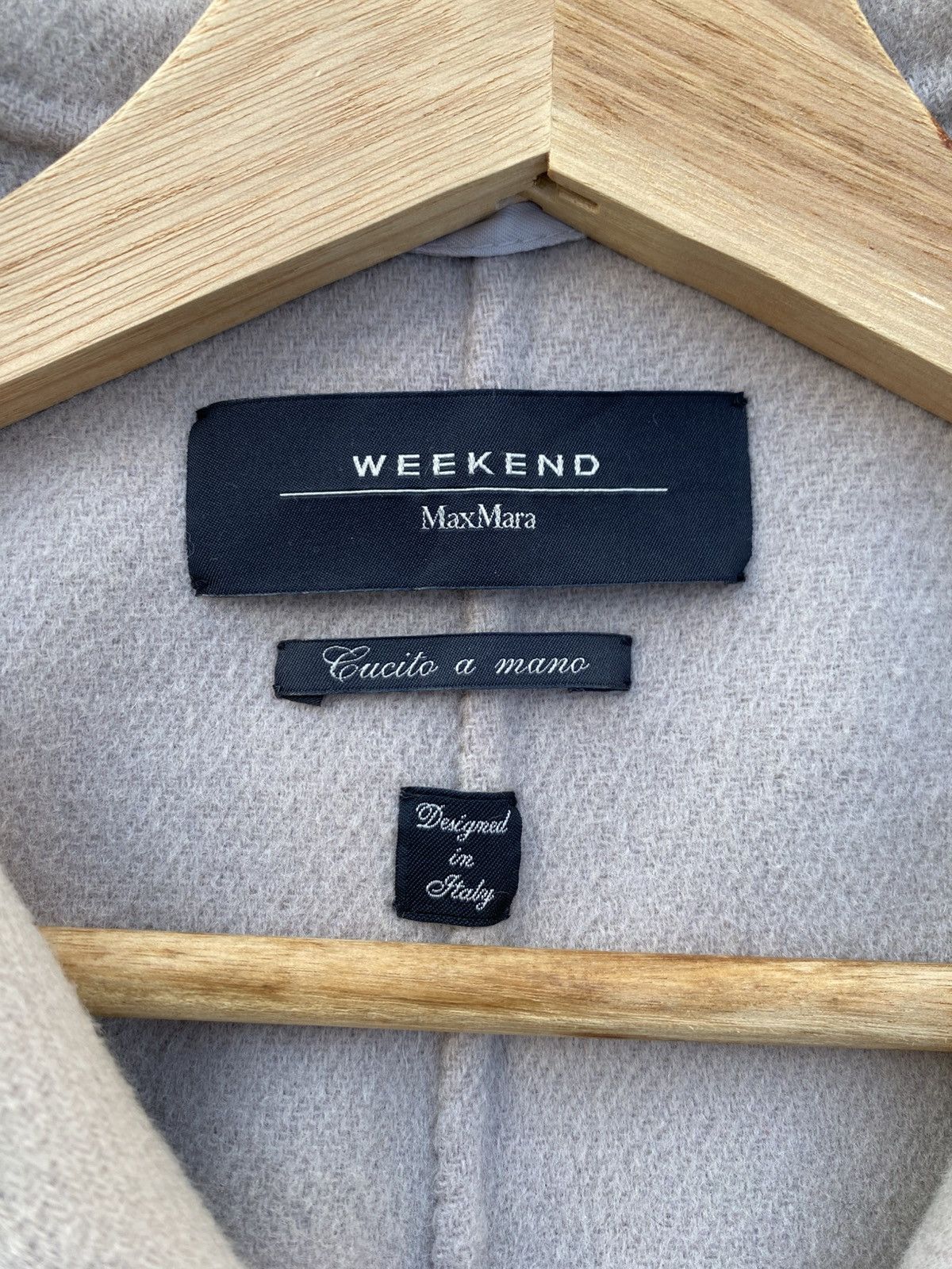 Weekend Max Mara Rare Weekend Maxmara Beige And Black Colorblock Jacket Size M / US 6-8 / IT 42-44 - 8 Thumbnail