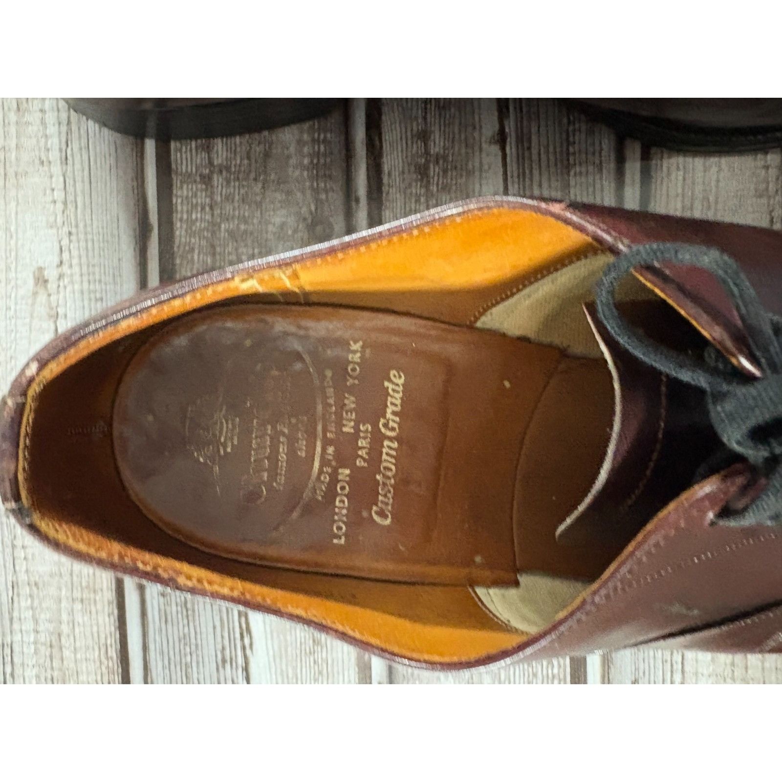 Church's Church's Consul 173 oxford shoes size 8.5 D color Burgundy Size US 8.5 / EU 41-42 - 4 Thumbnail