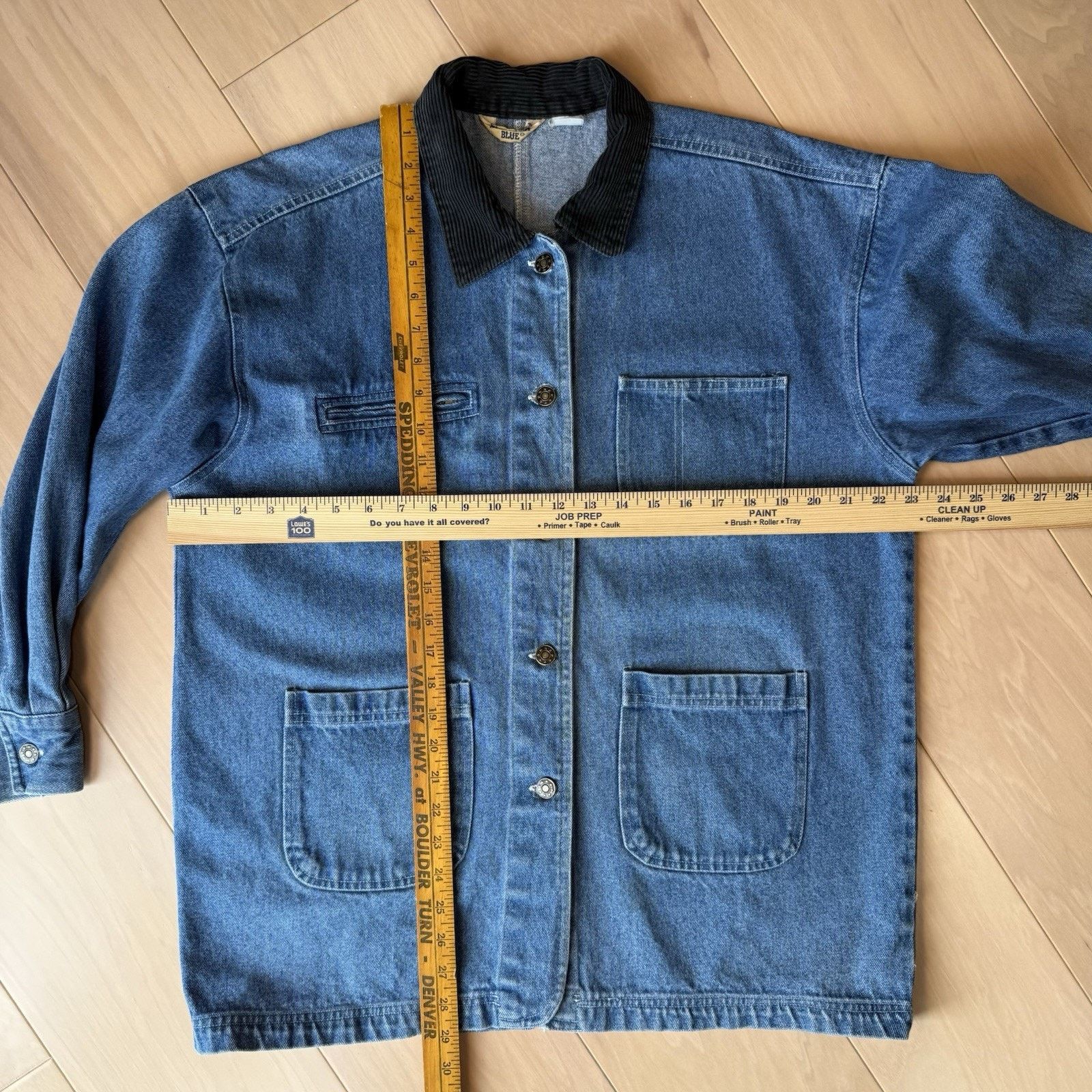 Vintage Vintage Northwest Denim Chore Jacket Medium Blue 80s Size US M / EU 48-50 / 2 - 3 Thumbnail