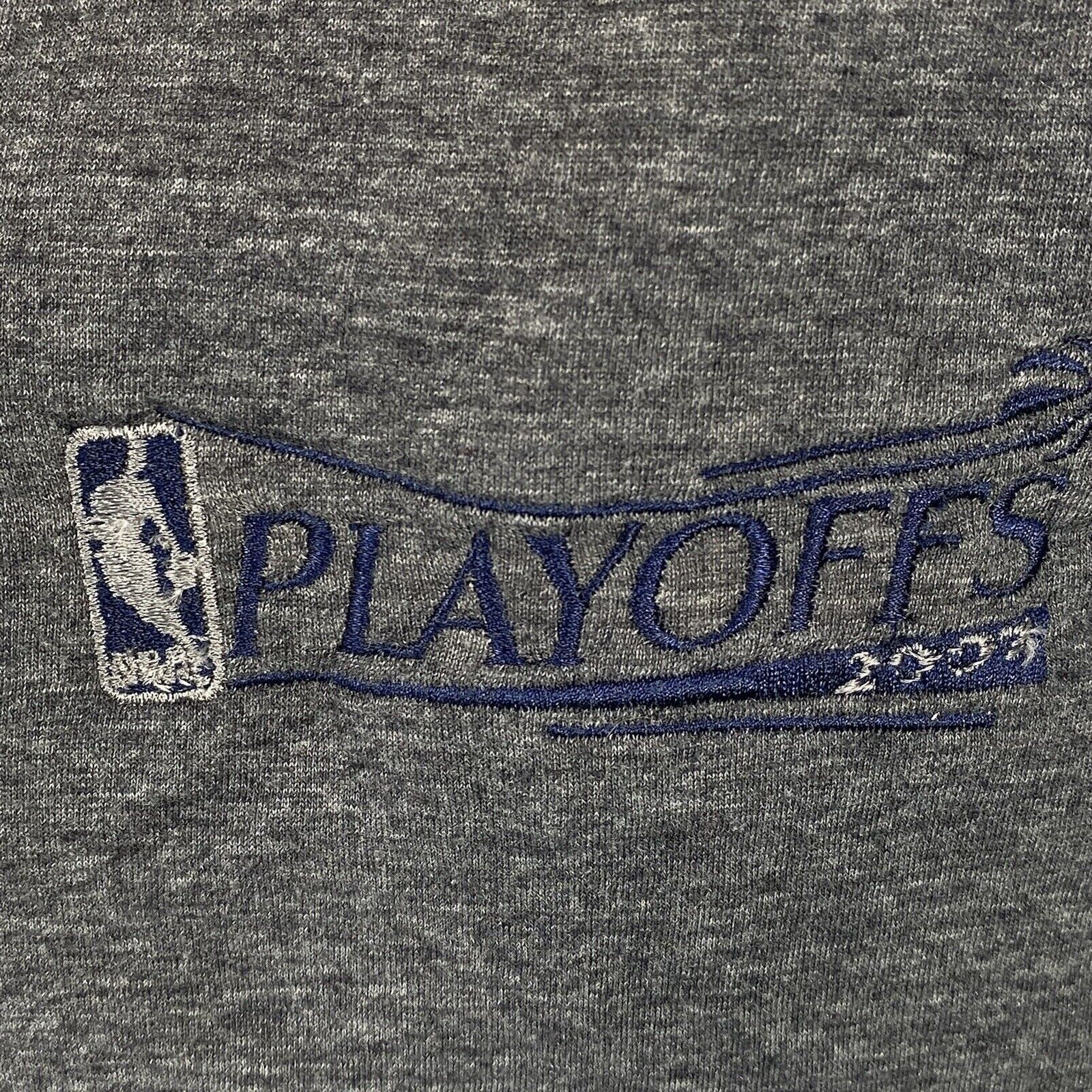 Adidas Adidas NBA 2007 Playoffs Large Embroidered T-Shirt Crewneck Size US L / EU 52-54 / 3 - 2 Thumbnail
