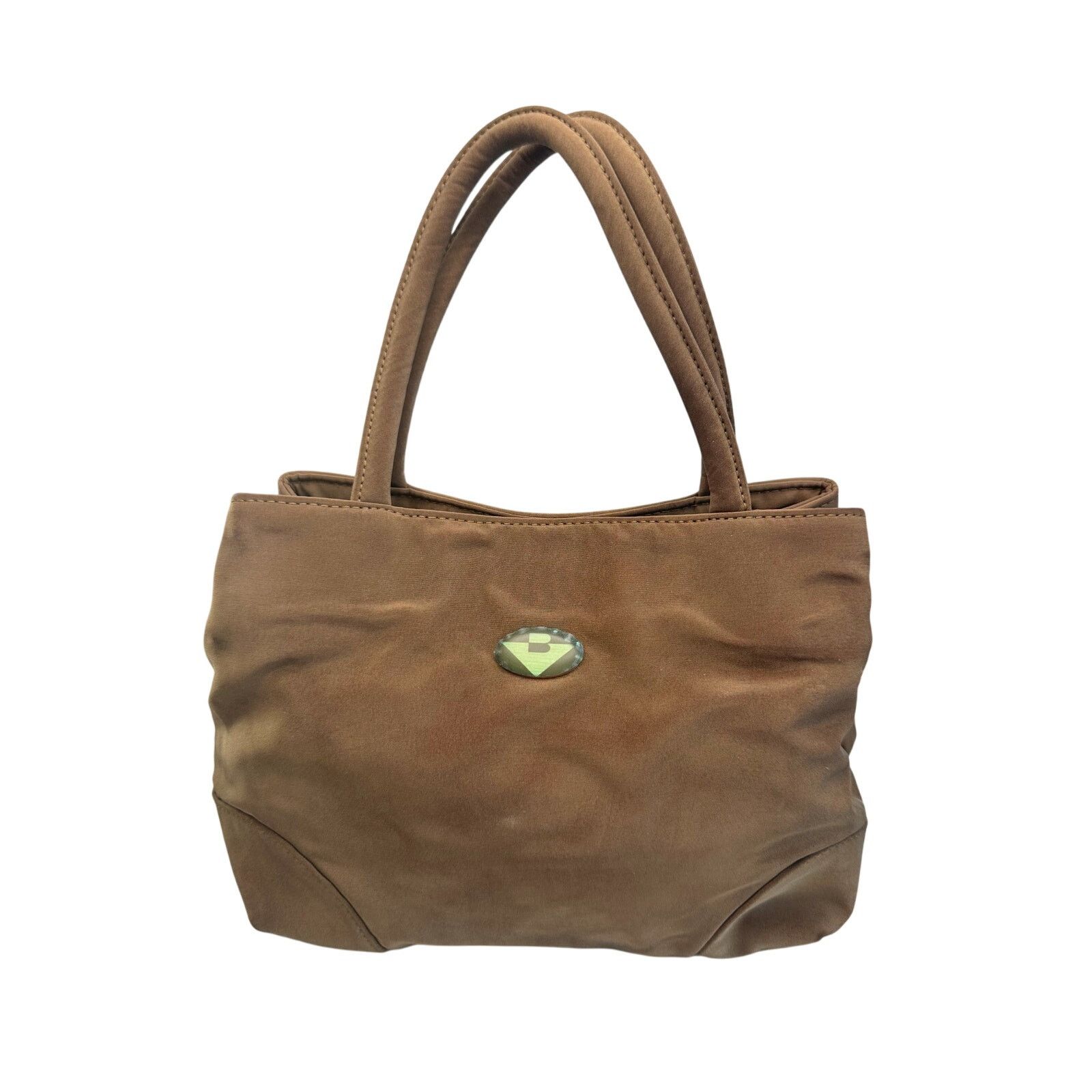 Bottega Veneta Bottega Veneta Brown Nylon Mini Bag with Mirror Size ONE SIZE - 2 Thumbnail