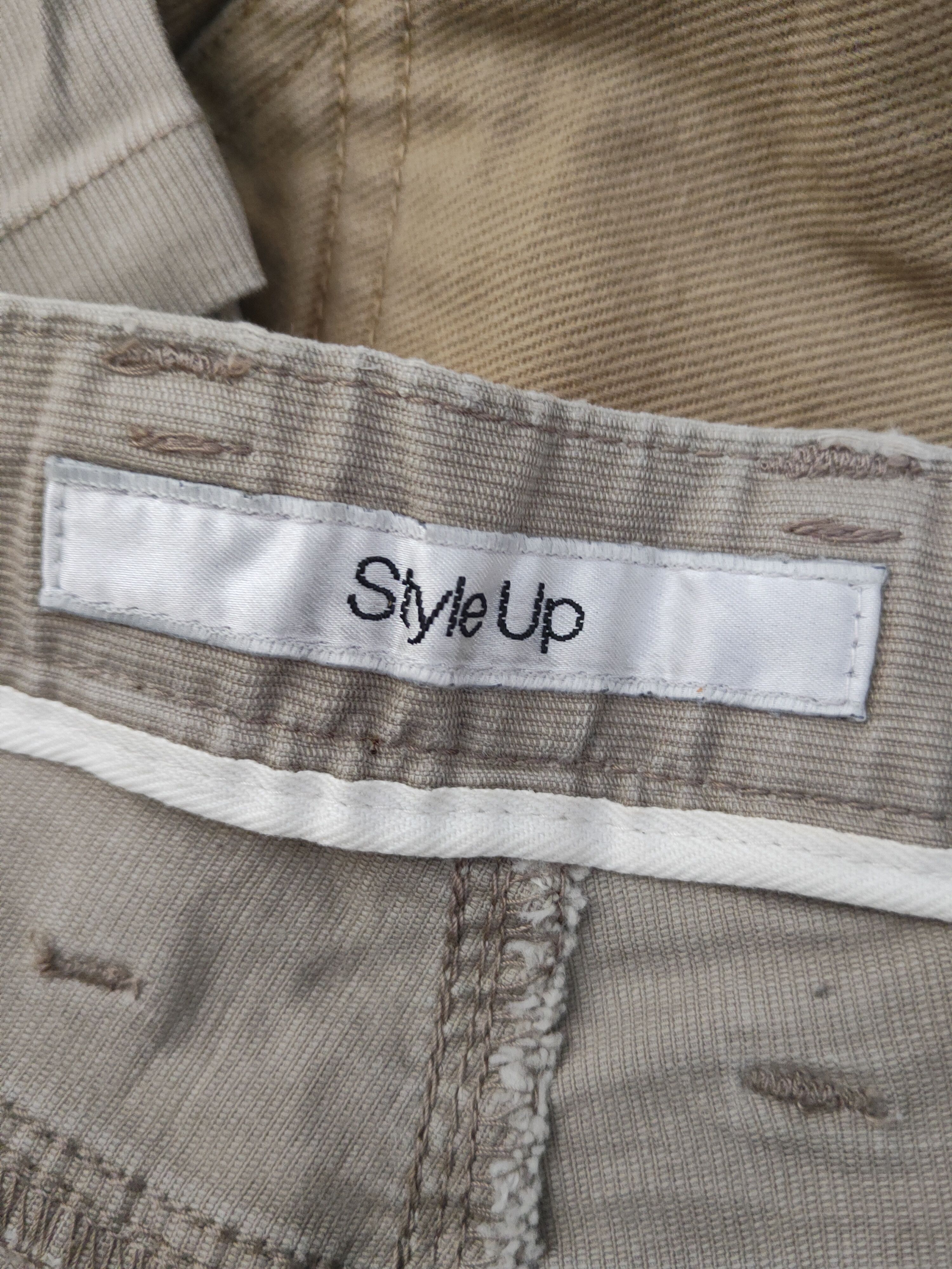Japanese Brand Uniqlo Beige Multipocket cargo Casual Pants #W1577 Size 31" - 14 Thumbnail
