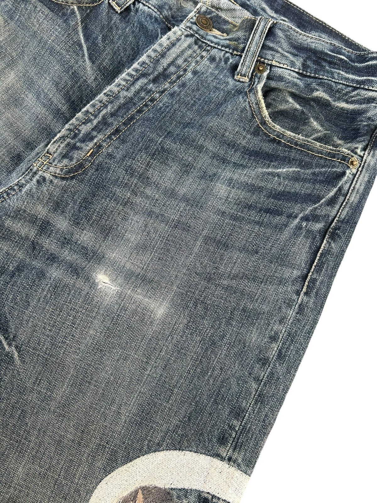Kapital Karakuri Tamashii Inspired Japanese Distressed Denim jeans Size US 30 / EU 46 - 6 Thumbnail