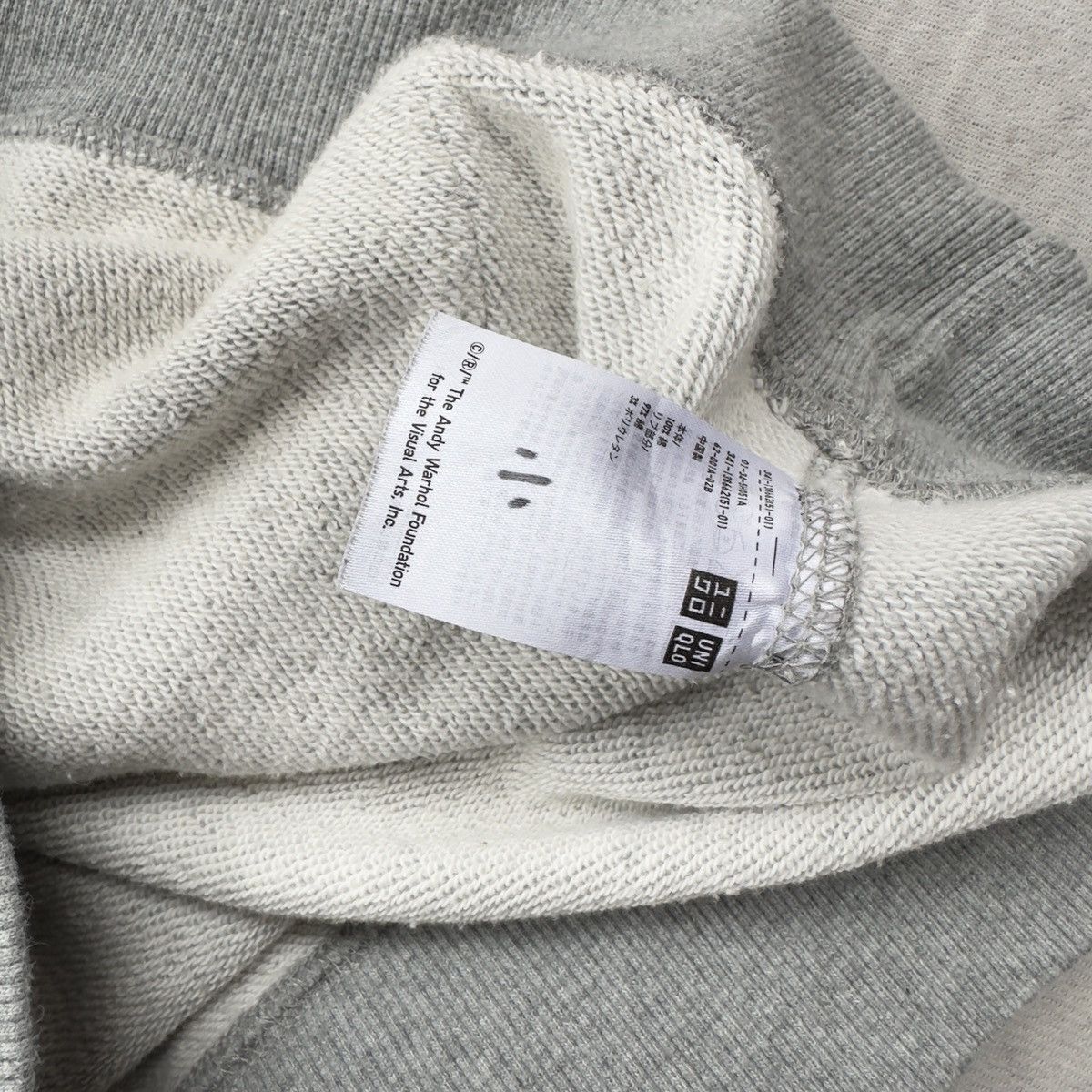 Andy Warhol UNIQLO X ANDY WARHOL BIG LOGO HOODIE Size US S / EU 44-46 / 1 - 6 Thumbnail