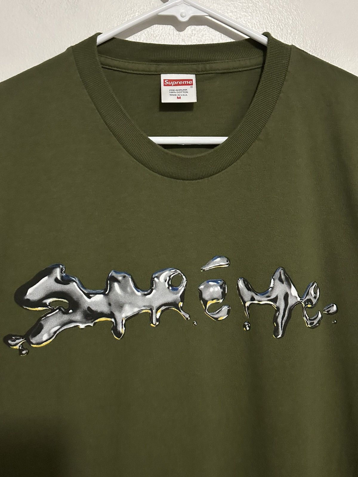 Supreme Supreme Liquid Tee Size US M / EU 48-50 / 2 - 2 Thumbnail