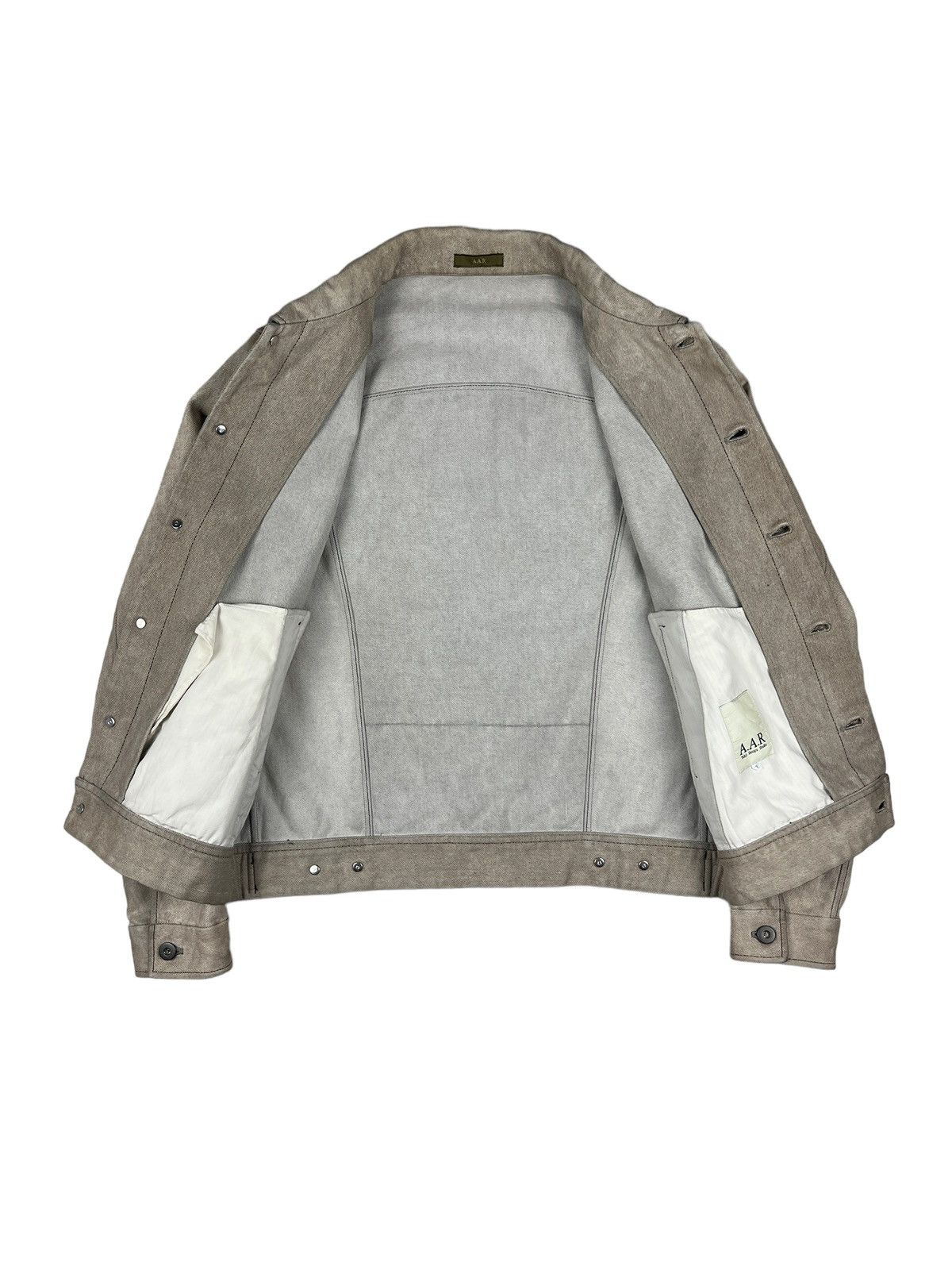 Yohji Yamamoto 1990 Yohji Yamamoto ‘Against All Risk” Denim Jacket Size US M / EU 48-50 / 2 - 8 Thumbnail