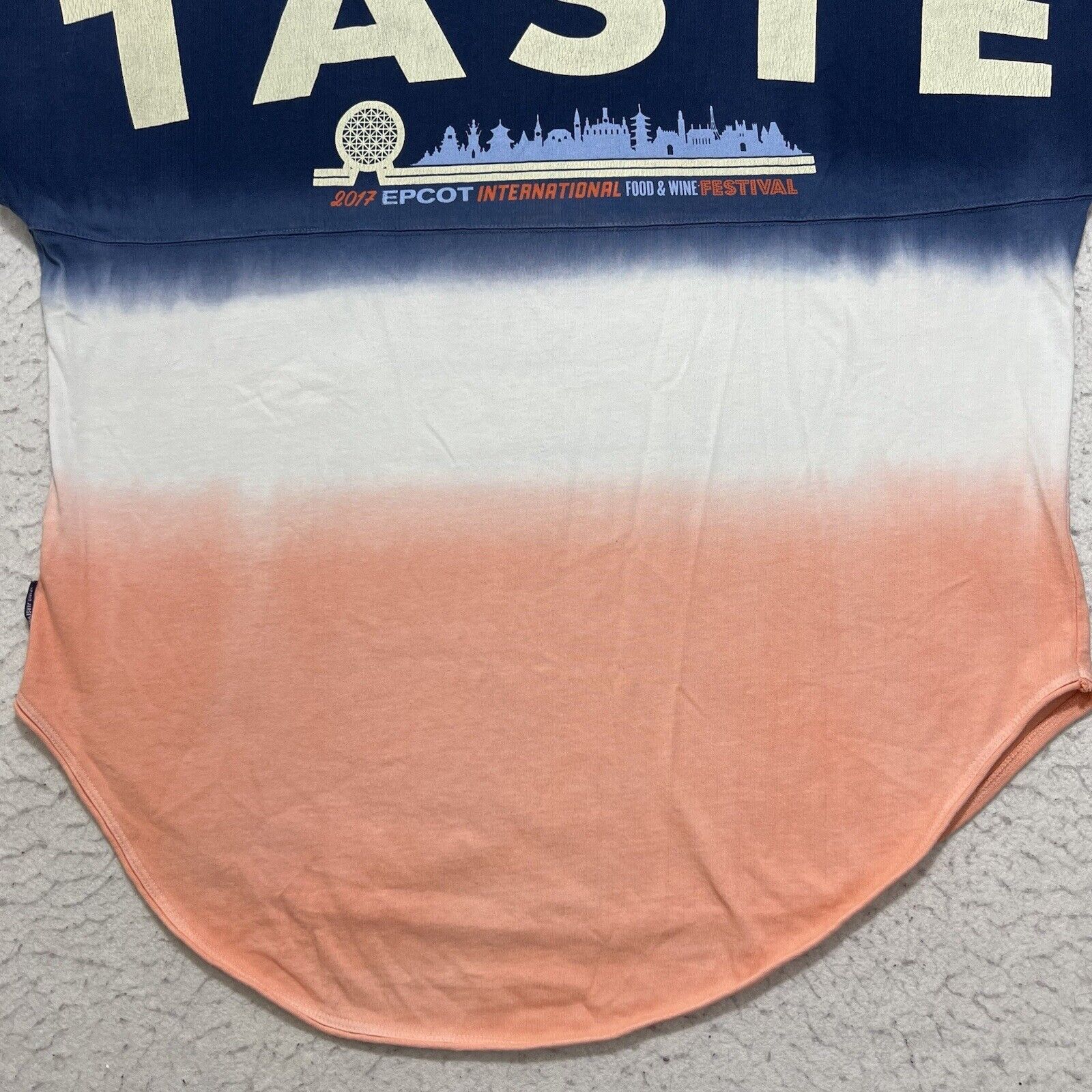 Disney Disney Spirit Jersey Large 2017 Epcot Food Wine Festival Tee Size US L / EU 52-54 / 3 - 8 Thumbnail