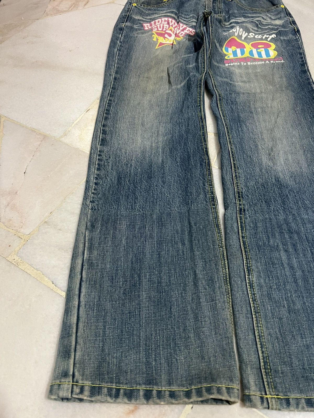 Japanese Brand HAWAII SURF JEANS Size US 31 - 4 Thumbnail