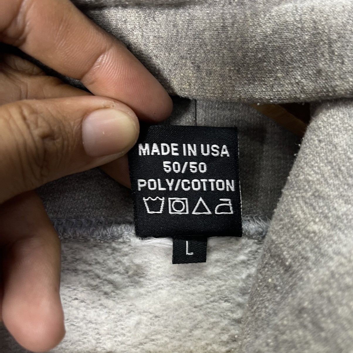 Only NY 2000s Only USA Logo Pullover Hoodie Size US L / EU 52-54 / 3 - 9 Thumbnail