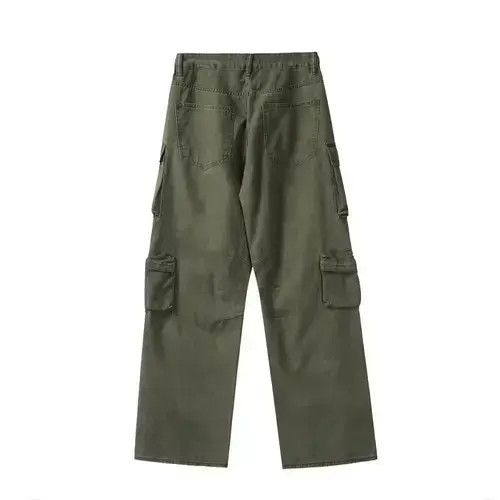 VIBE Multi-Pocket Baggy Cargo Pants Size US 34 / EU 50 - 2 Thumbnail