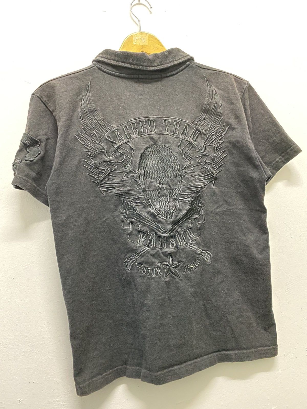 Japanese Brand × Vanson Leathers × Vintage 🔥Vintage Vanson Big Skull Logo Size US M / EU 48-50 / 2 - 1 Thumbnail