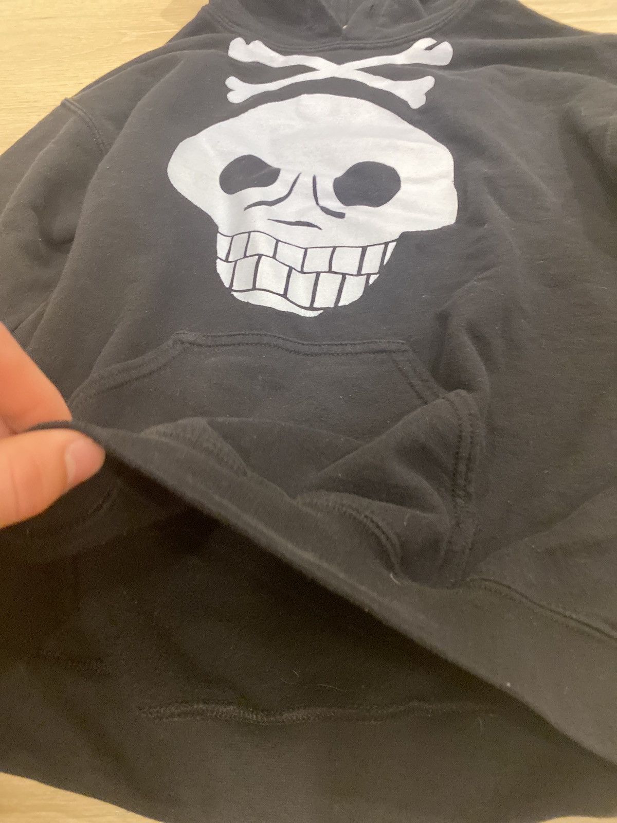 Gildan Sick Giant skull face gilden hoodie Vintage Size US XS / EU 42 / 0 - 3 Thumbnail