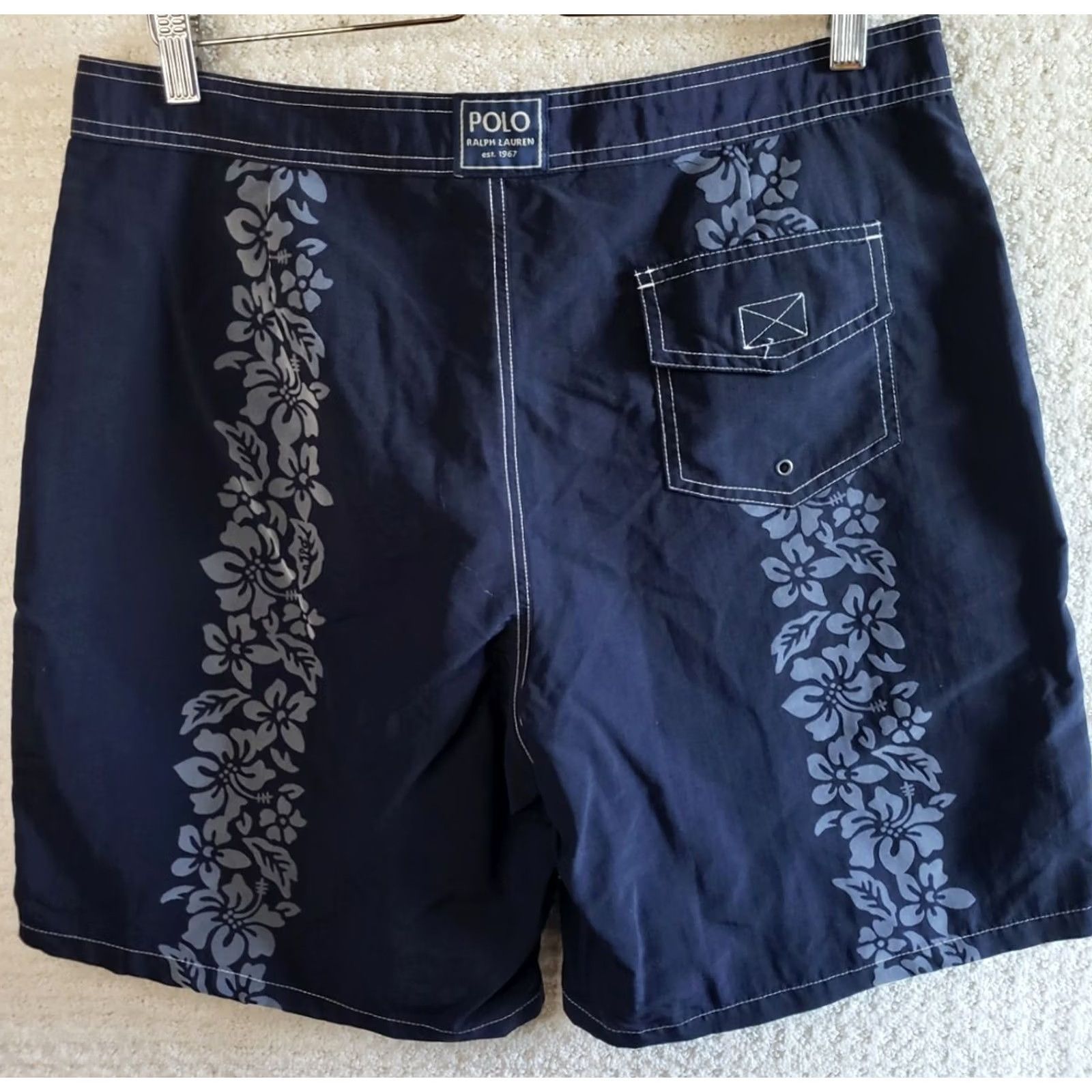 Polo Ralph Lauren Polo Ralph Lauren Board Shorts Size 34 Blue Men’s 9” Pair No Liner Size US S / EU 44-46 / 1 - 5 Thumbnail