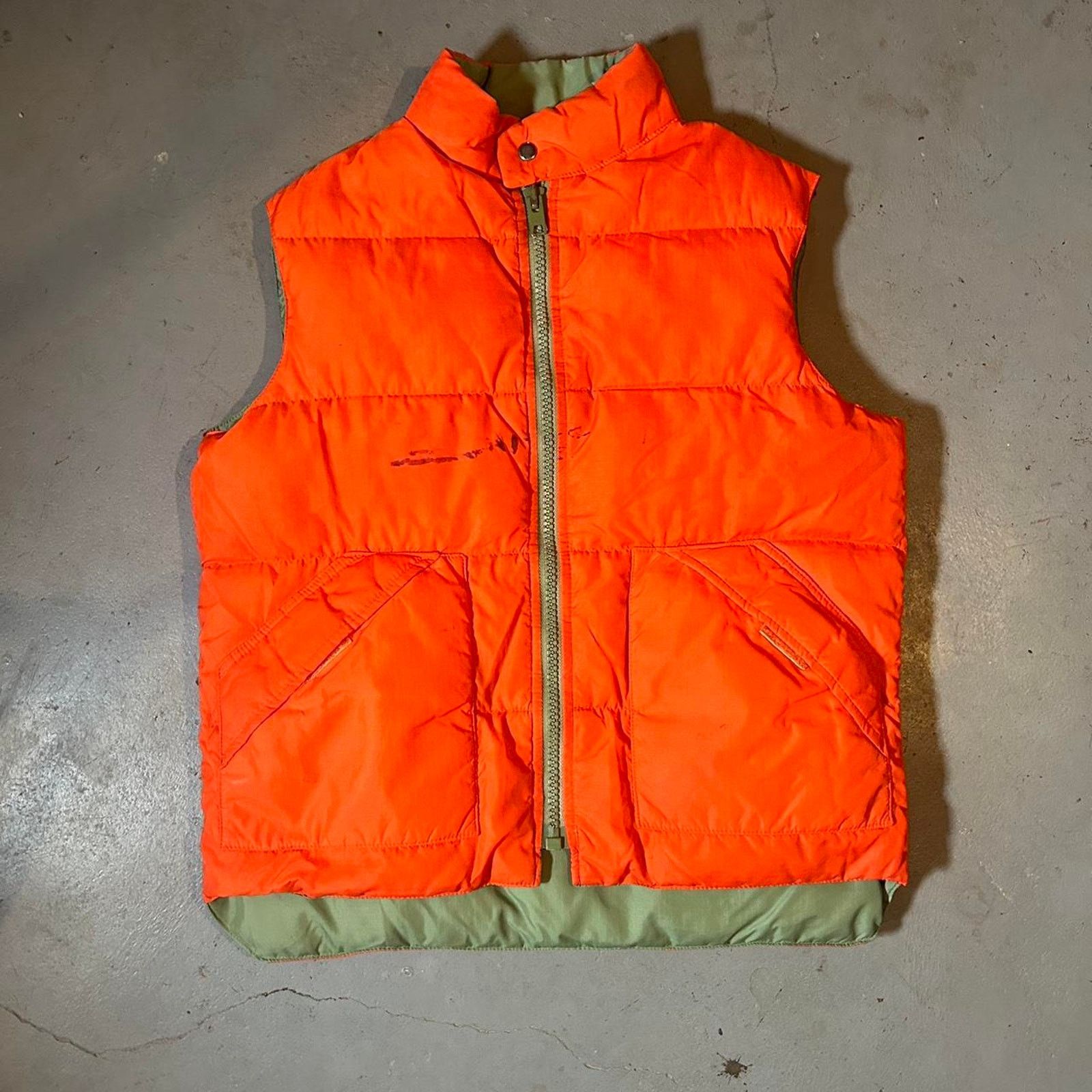 JCPenney 80s camel cigarette puffy reversible vest Size US L / EU 52-54 / 3 - 3 Thumbnail