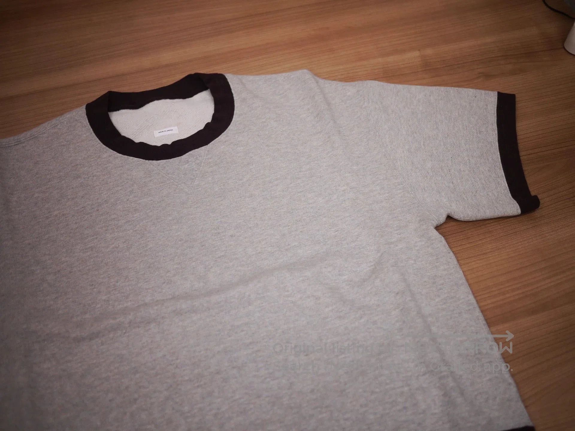 Visvim Gray Short Sleeve Crew Neck Shirt - Size L. Size US L / EU 52-54 / 3 - 2 Thumbnail