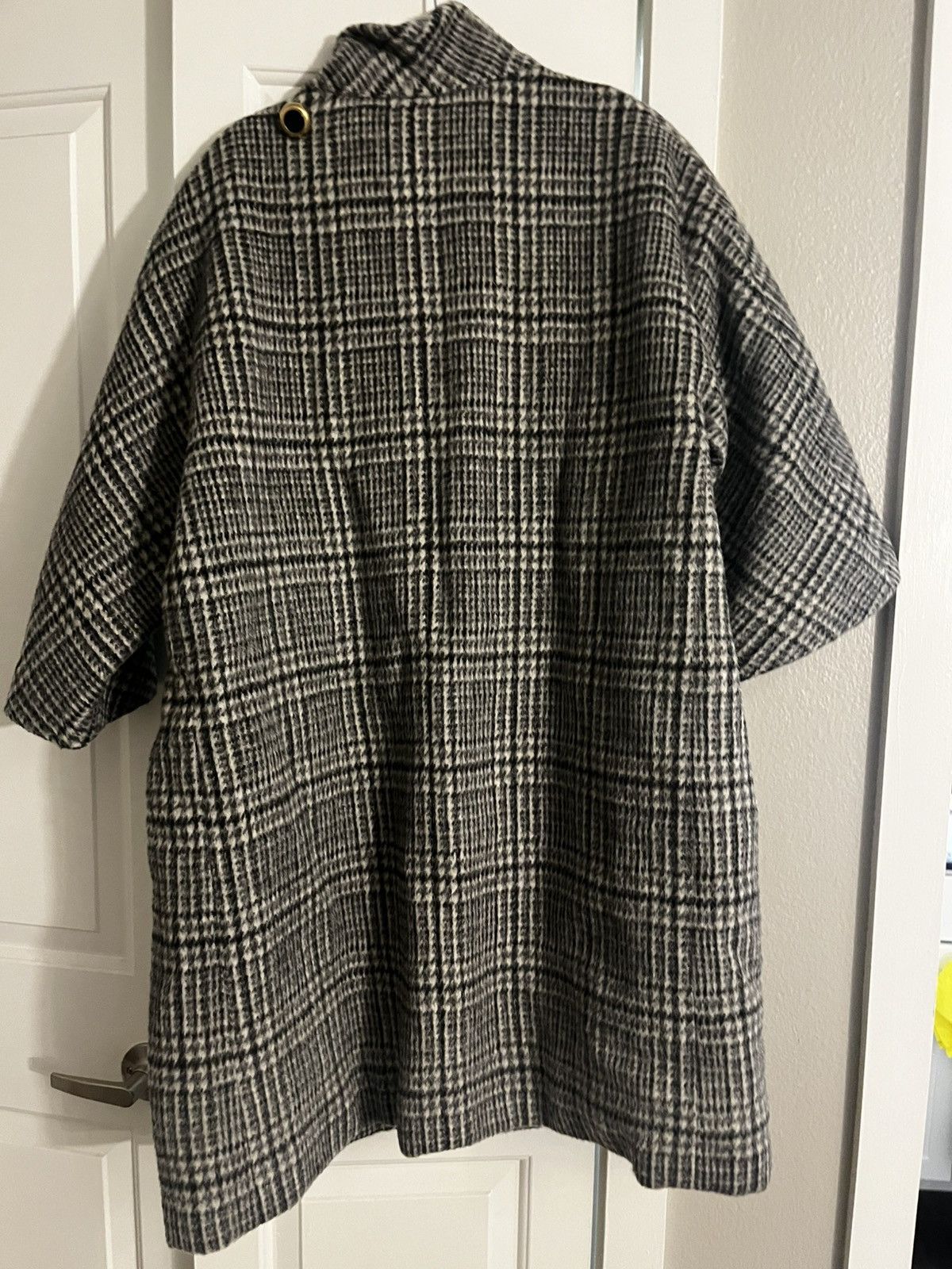 Balenciaga Balenciaga houndstooth oversized coat Size M / US 6-8 / IT 42-44 - 5 Thumbnail