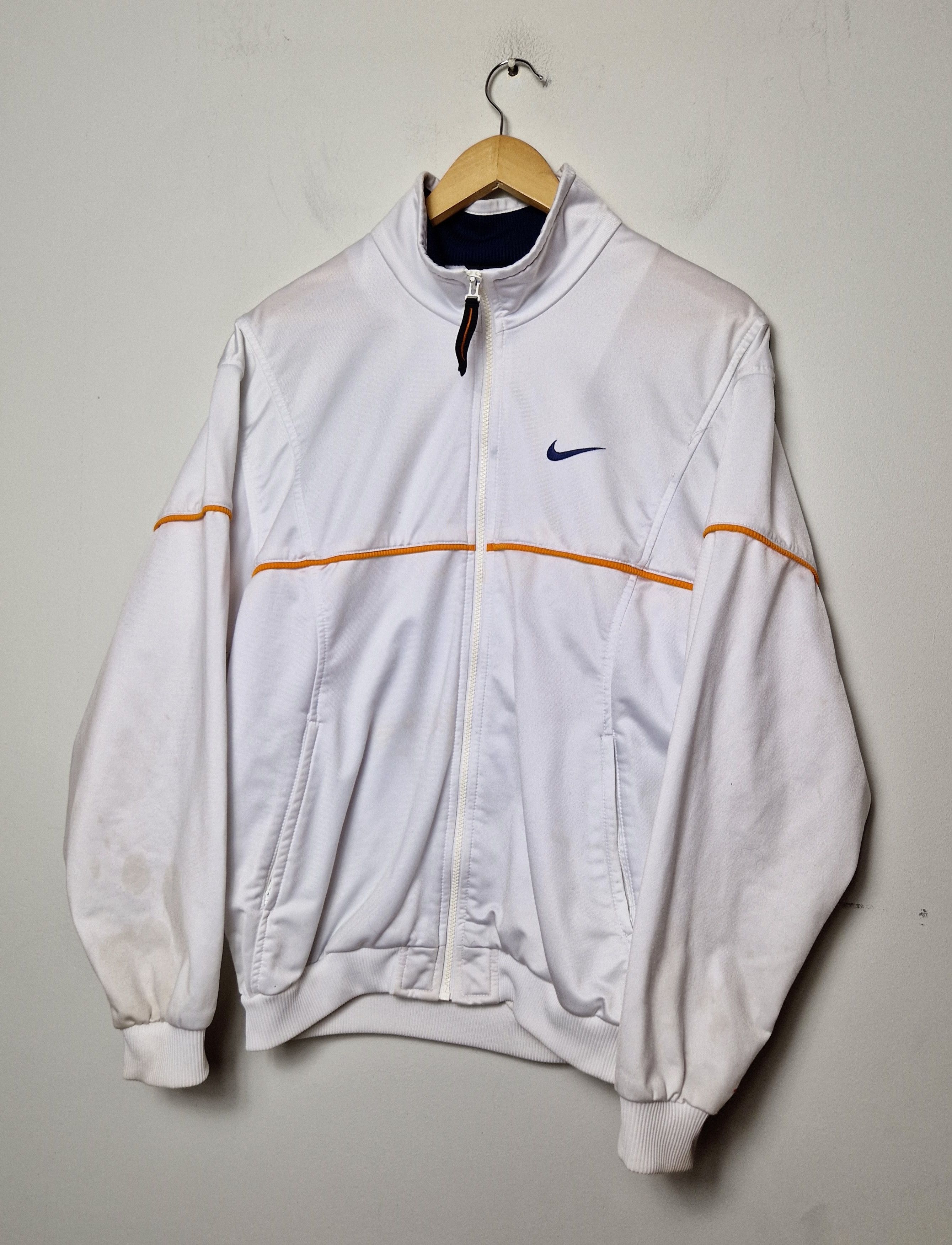 Nike Nike vintage 90s spellout zip Size US M / EU 48-50 / 2 - 3 Thumbnail