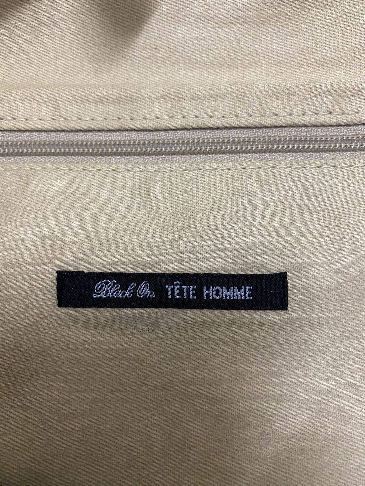 Leather Tete Homme Leather Sling Bag Size ONE SIZE - 7 Thumbnail
