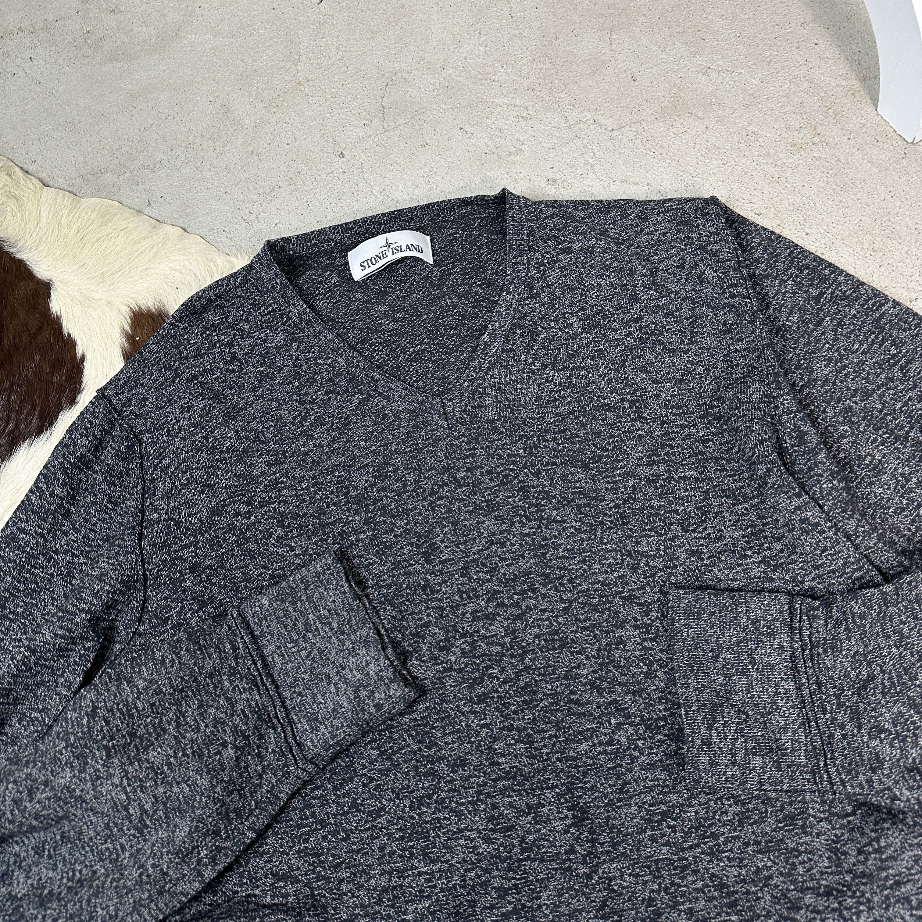 Stone Island × Vintage Stone Island Sweater Size US XL / EU 56 / 4 - 3 Thumbnail