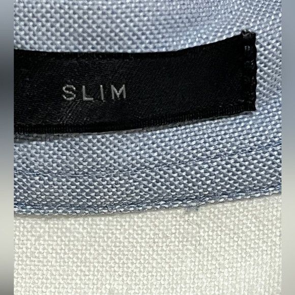 J.Crew J.Crew Slim Fit Oxford Shirt – White w/ Blue Collar – Size M Size US M / EU 48-50 / 2 - 2 Thumbnail