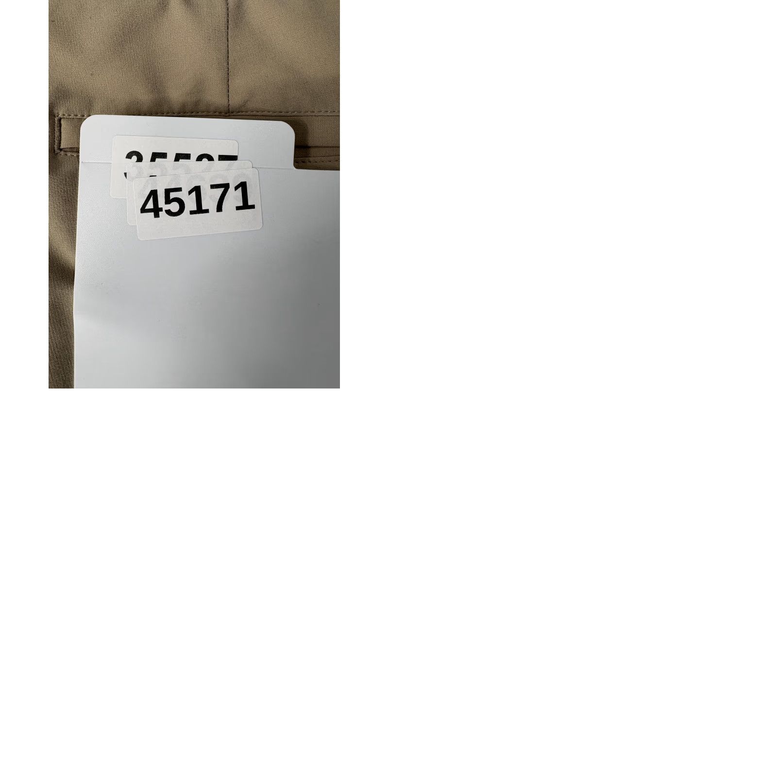 Mizzen+Main Mizzen+Main Pants Mens 38x28 Helmsman Slim Beige Khakis Golf Chino Stretch 88% Polyester 12% Spandex Mens Size US 38 / EU 54 - 10 Thumbnail