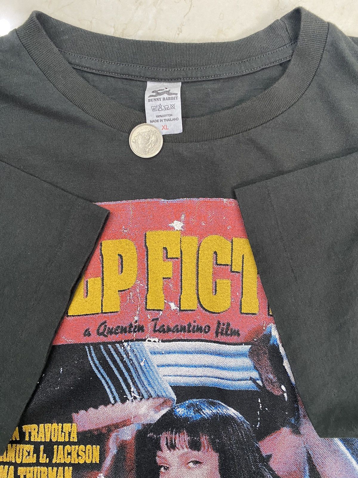 Vintage 💥VINTAGE PULP FICTION black comedy crime film MOVIE shirt Size US M / EU 48-50 / 2 - 2 Thumbnail