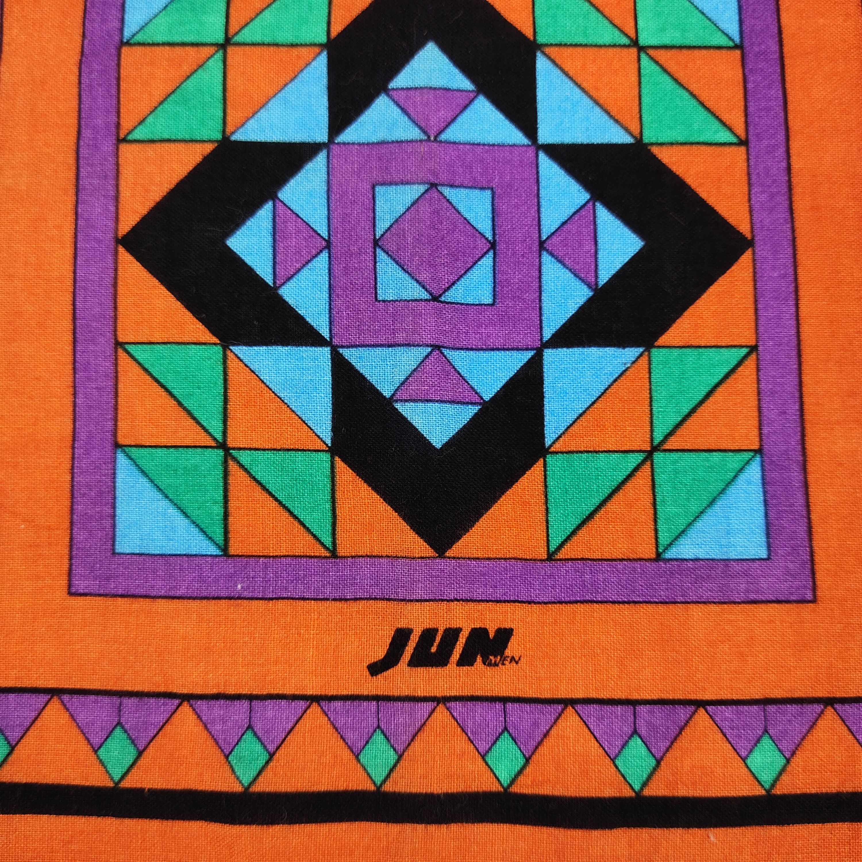 Japanese Brand × Vintage Jun Handkerchief / Neckerchief / Bandana FZ347 Size ONE SIZE - 5 Thumbnail