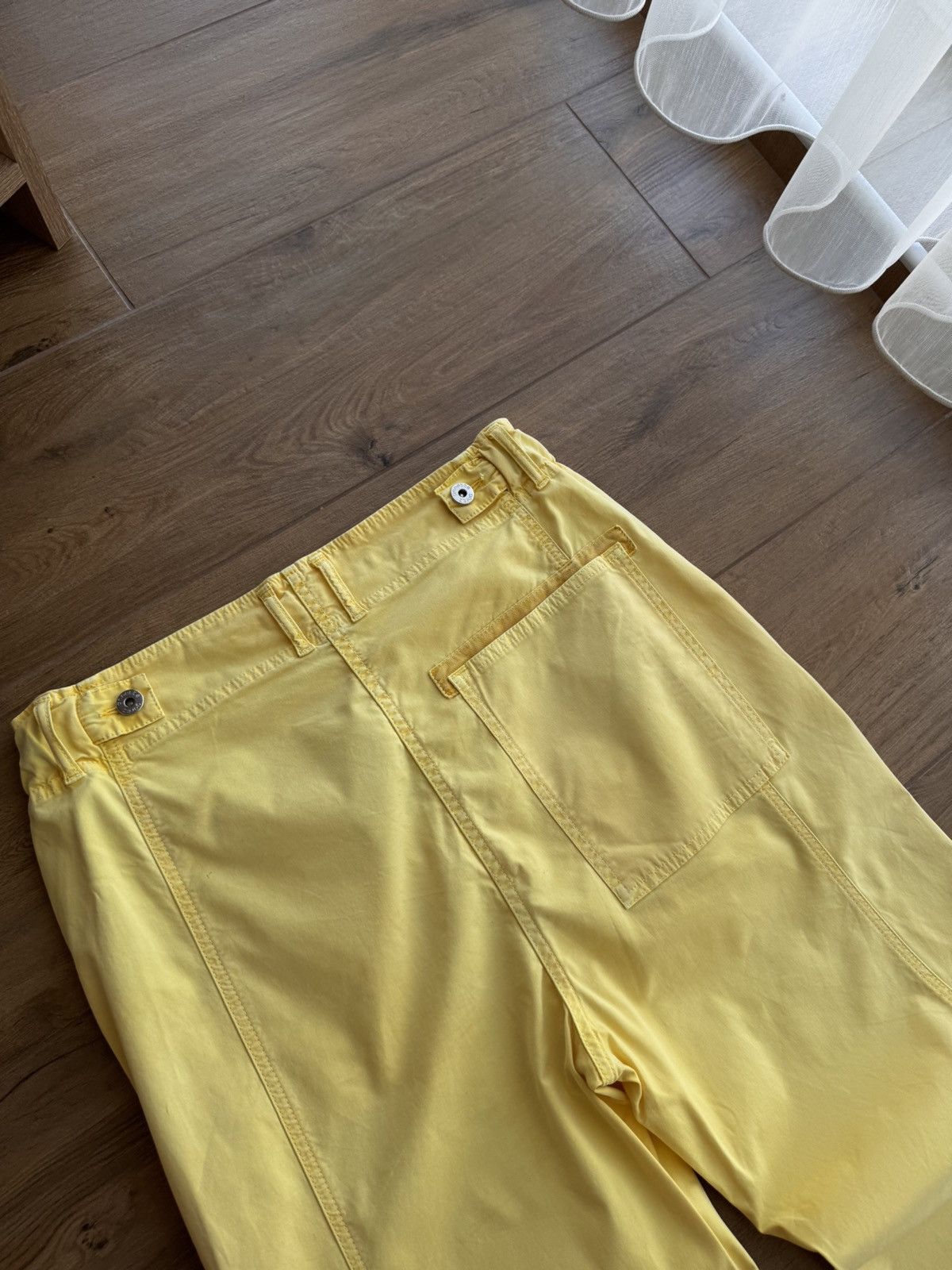 Vintage Vintage Annette Gortz Luxury Yellow Pants Size US 40 / EU 56 - 8 Thumbnail