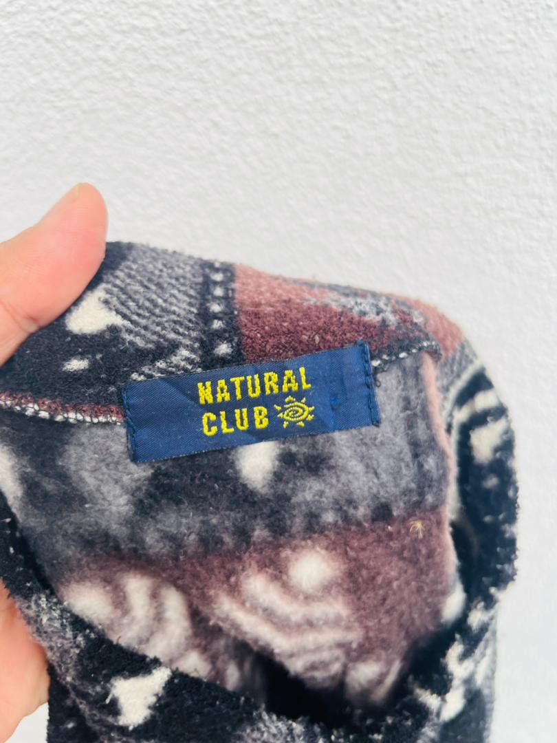 Japanese Brand Vintage Natural Club Japanese Designer Fashion Style Size US L / EU 52-54 / 3 - 8 Thumbnail