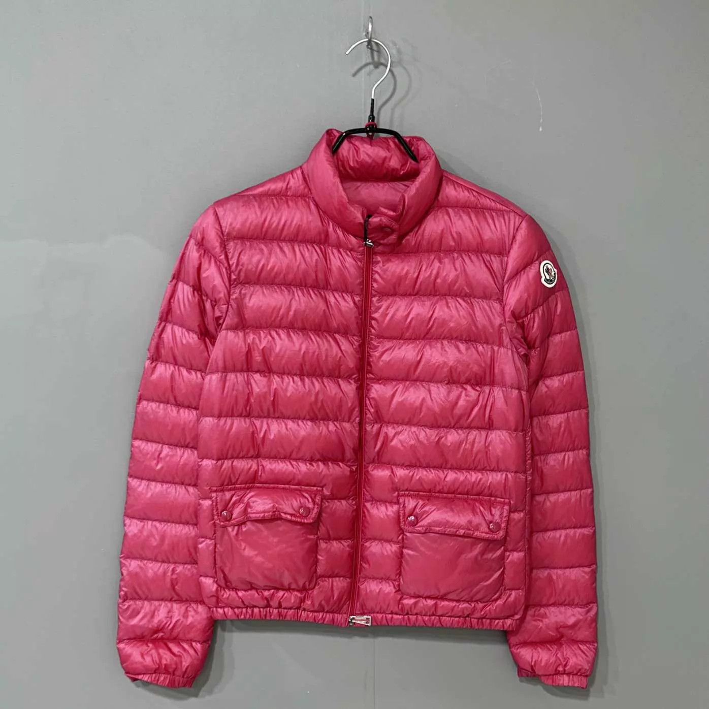 Moncler Moncler Lans Magenta Down Jacket Size 1 (99 New) Size S / US 4 / IT 40 - 1 Thumbnail