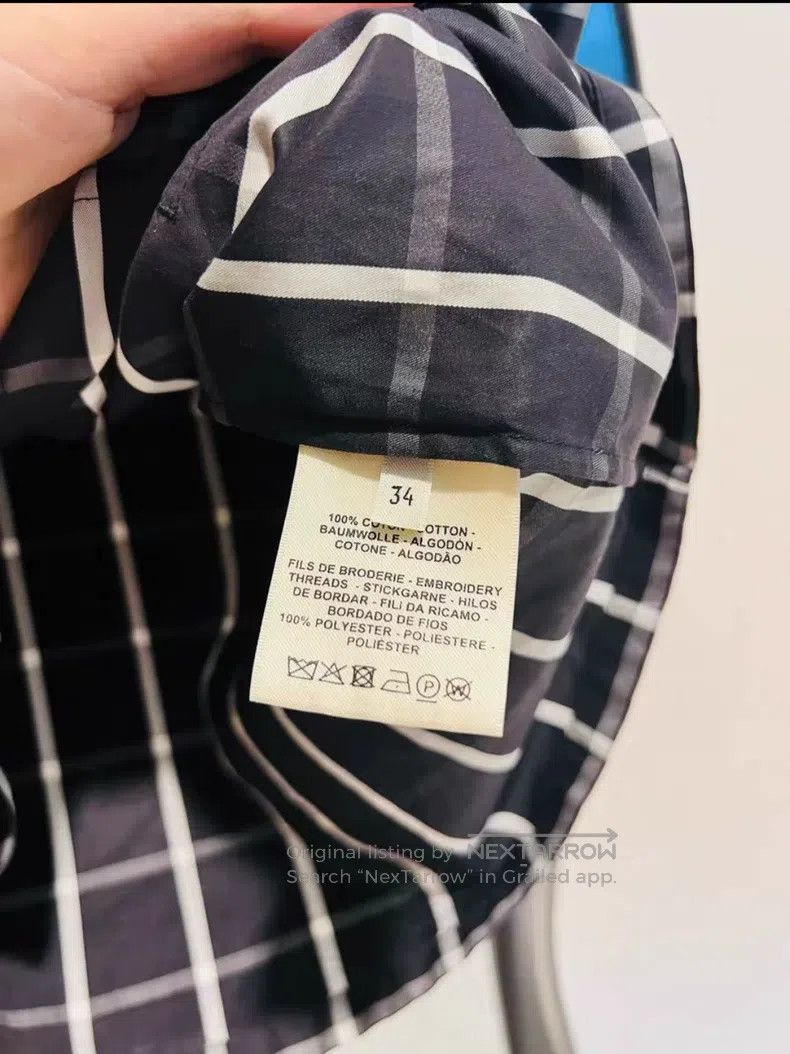 Hermes Hermes Classic Plaid Shirt Size XXS / US 00 / IT 34 - 5 Thumbnail