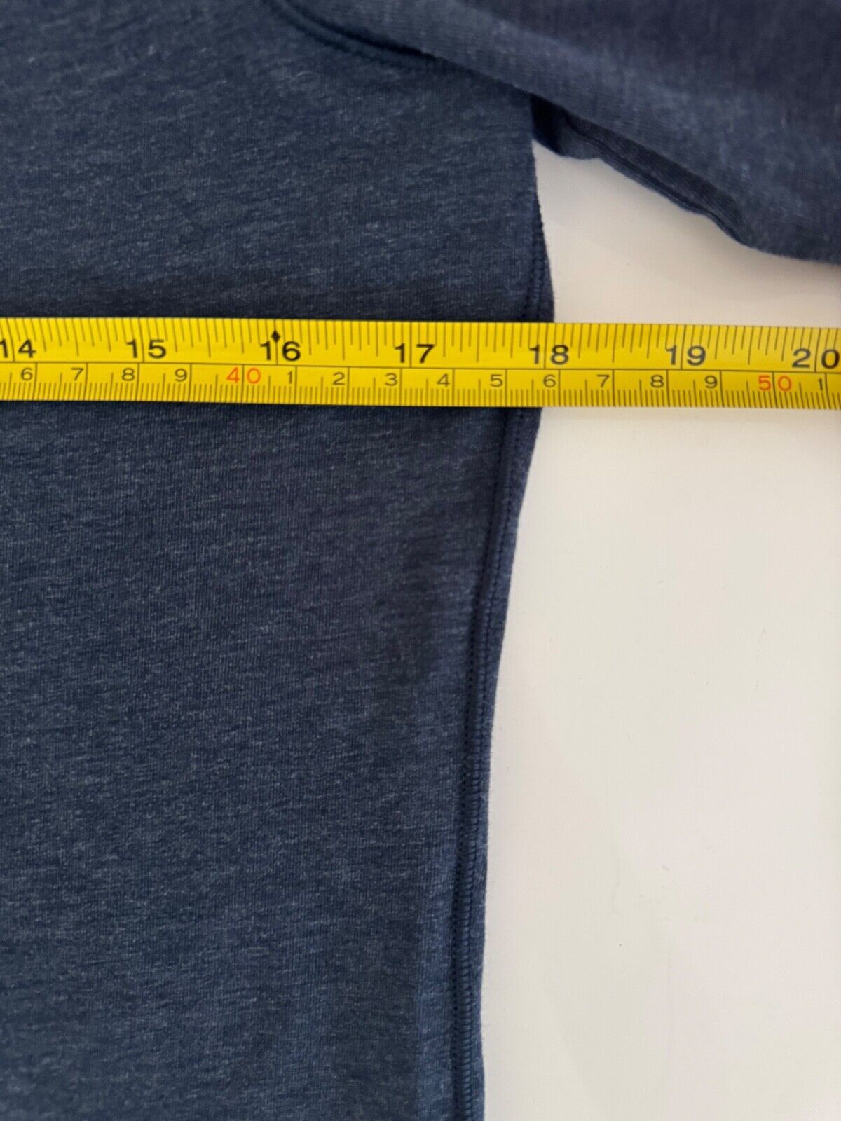 Lululemon Lululemon Navy Heather Men Small Long Sleeve T Shirt Size US XS / EU 42 / 0 - 4 Thumbnail