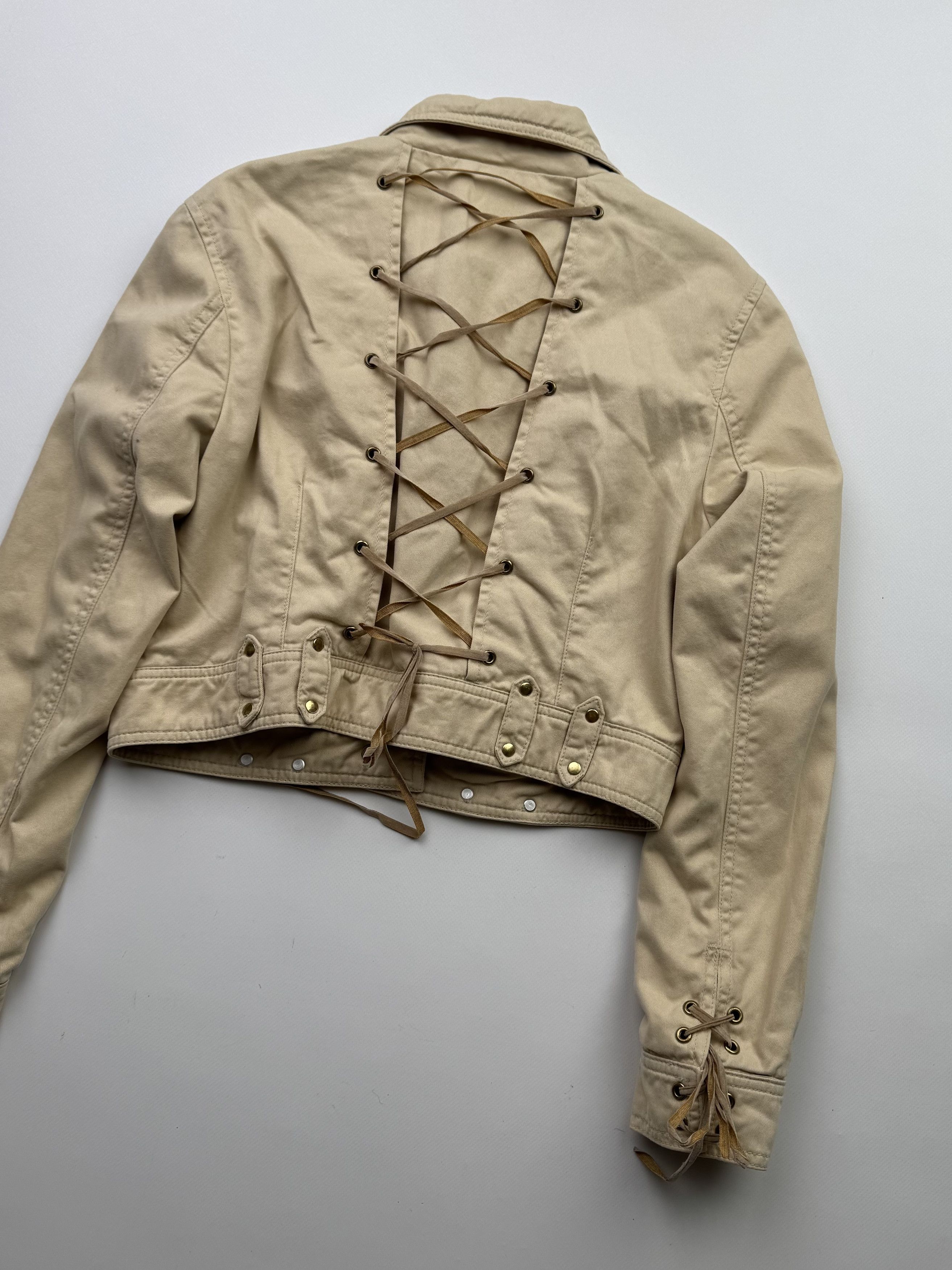 Japanese Brand Vintage Cropped Jacket B414(V2)E2 Size S / US 4 / IT 40 - 9 Thumbnail