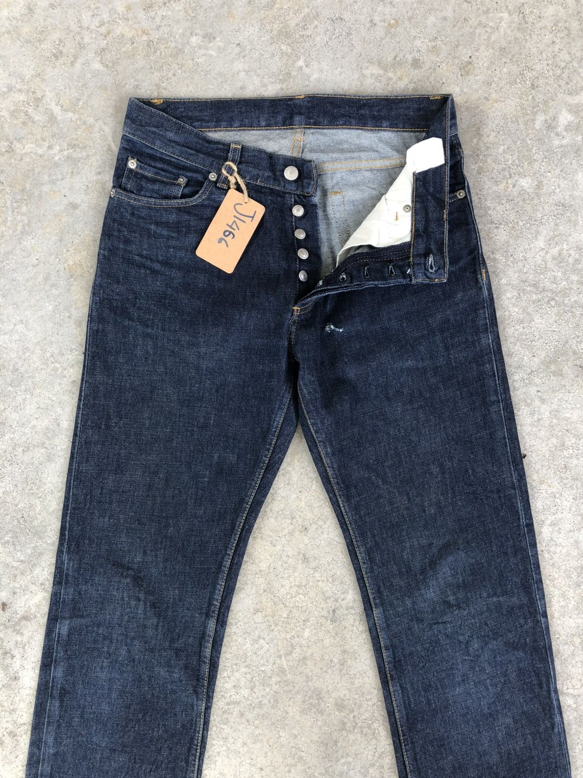 Helmut Lang Helmut Lang Jeans Classic Raw Denim Classic Size US 31 - 3 Thumbnail