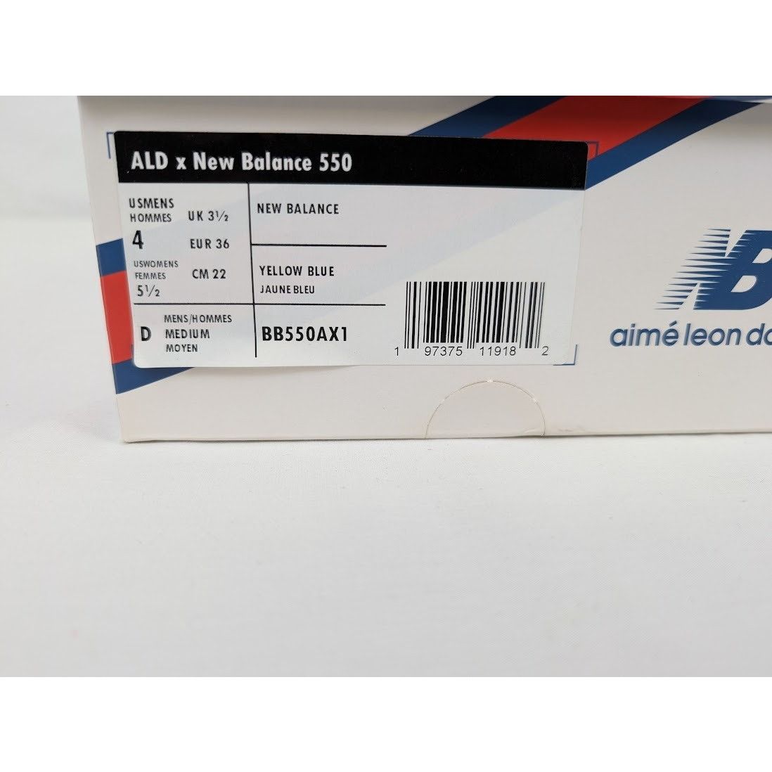Aime Leon Dore × New Balance o1rshd1 Unisex Masaryk Community Gym 550 Sneakers in Yellow Size US 5.5 / IT 35.5 - 14 Thumbnail