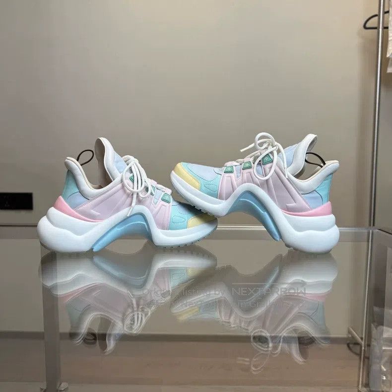 Louis Vuitton Louis Vuitton Archlight New Macaron Color-Block Arch Bridg Size US 8 / IT 38 - 6 Thumbnail