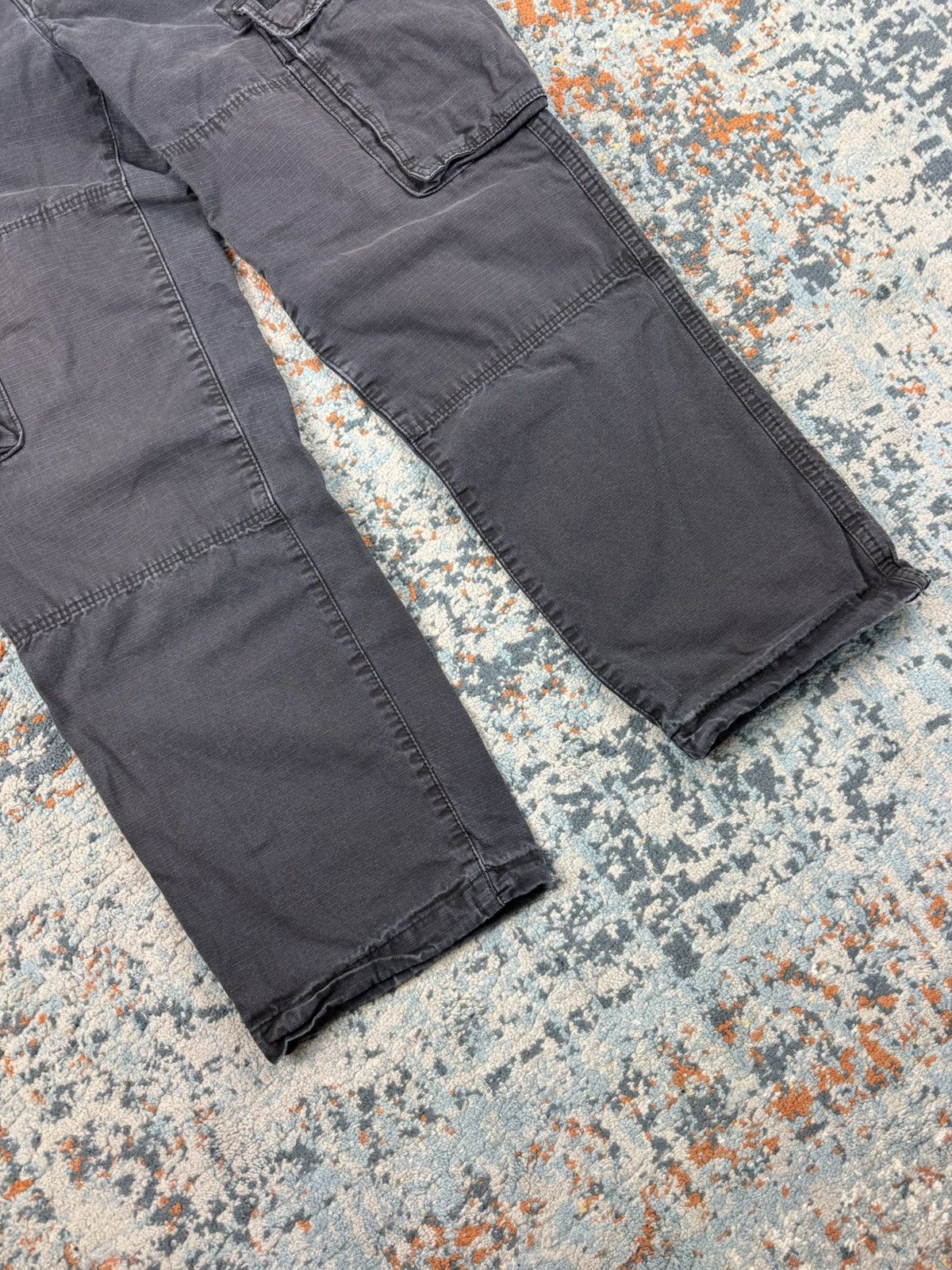 Dickies × Vintage Vintage 90s Dickies ripstop baggy cargo workwear pants faded Size US 26 / EU 42 - 7 Thumbnail