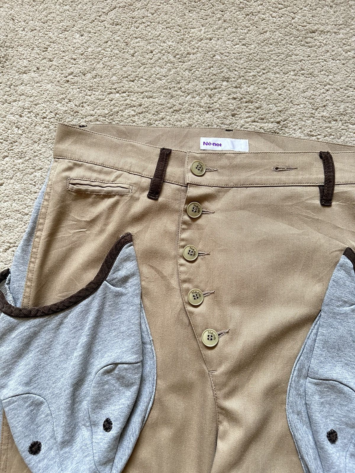 Issey Miyake AW2012 Ne-Net Mouse Pocket Hybrid Pant Size US 30 / EU 46 - 5 Thumbnail