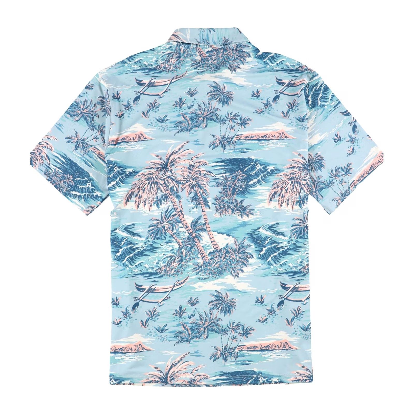 ALOHAS Kahala Mens Aloha Button Up Shirt, Multicoloured, Medium Size US M / EU 48-50 / 2 - 2 Thumbnail