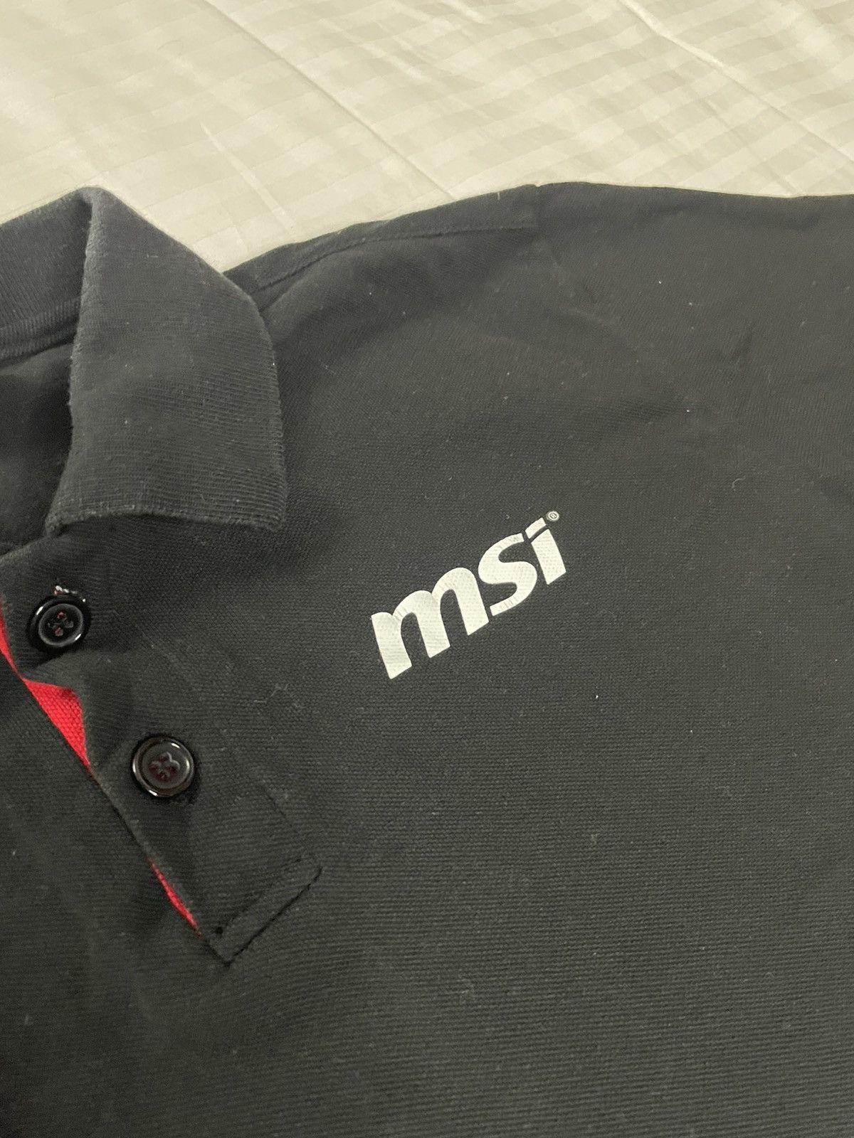 The Game Vintage Rare Archive MSI Merch Uniform Big Dragon Polo Size US L / EU 52-54 / 3 - 8 Thumbnail