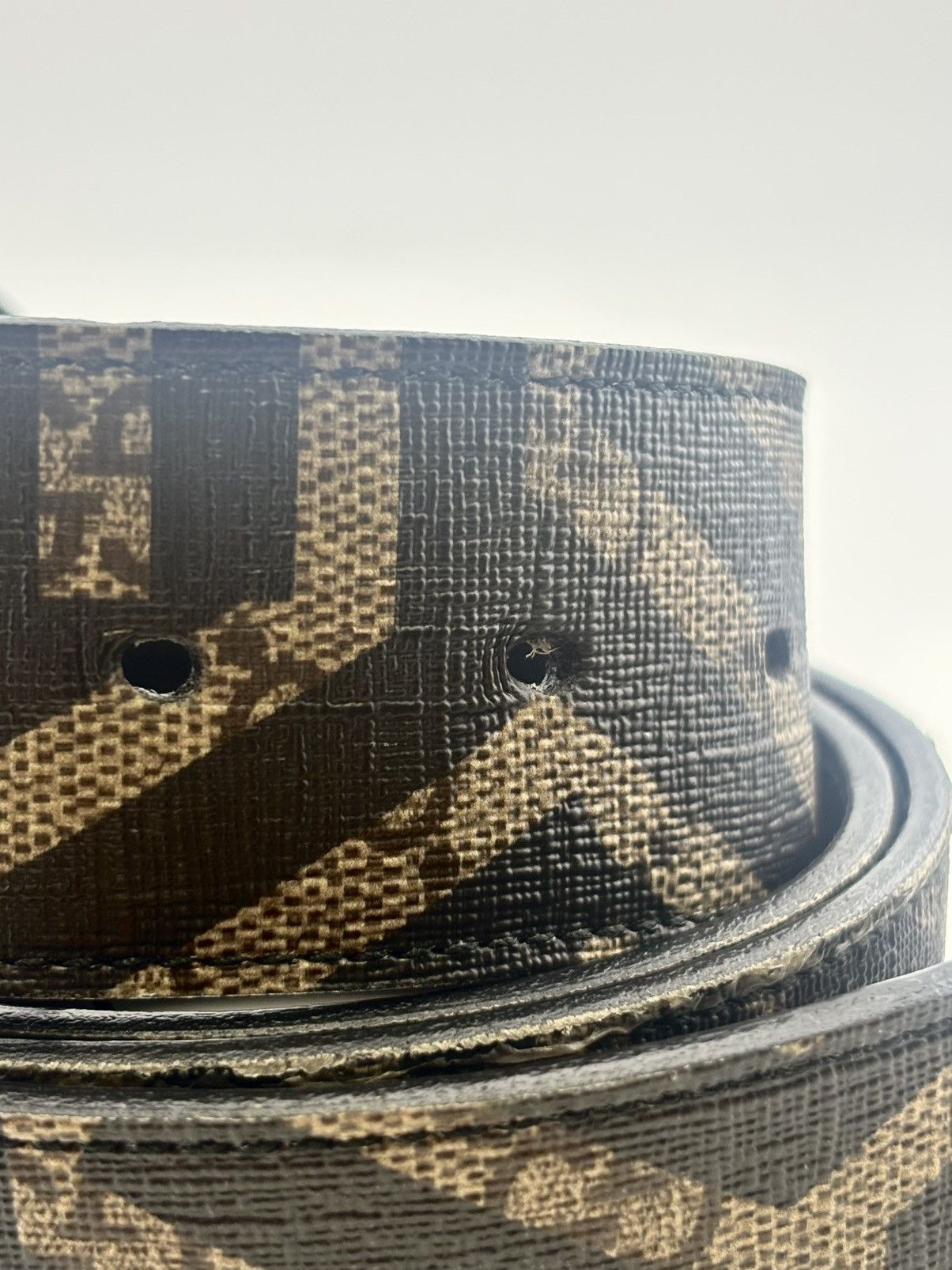 Gucci GUCCI SUPREME GG MONOGRAM INTERLOCKING G BELT SIZE 44 Size 44 - 6 Thumbnail